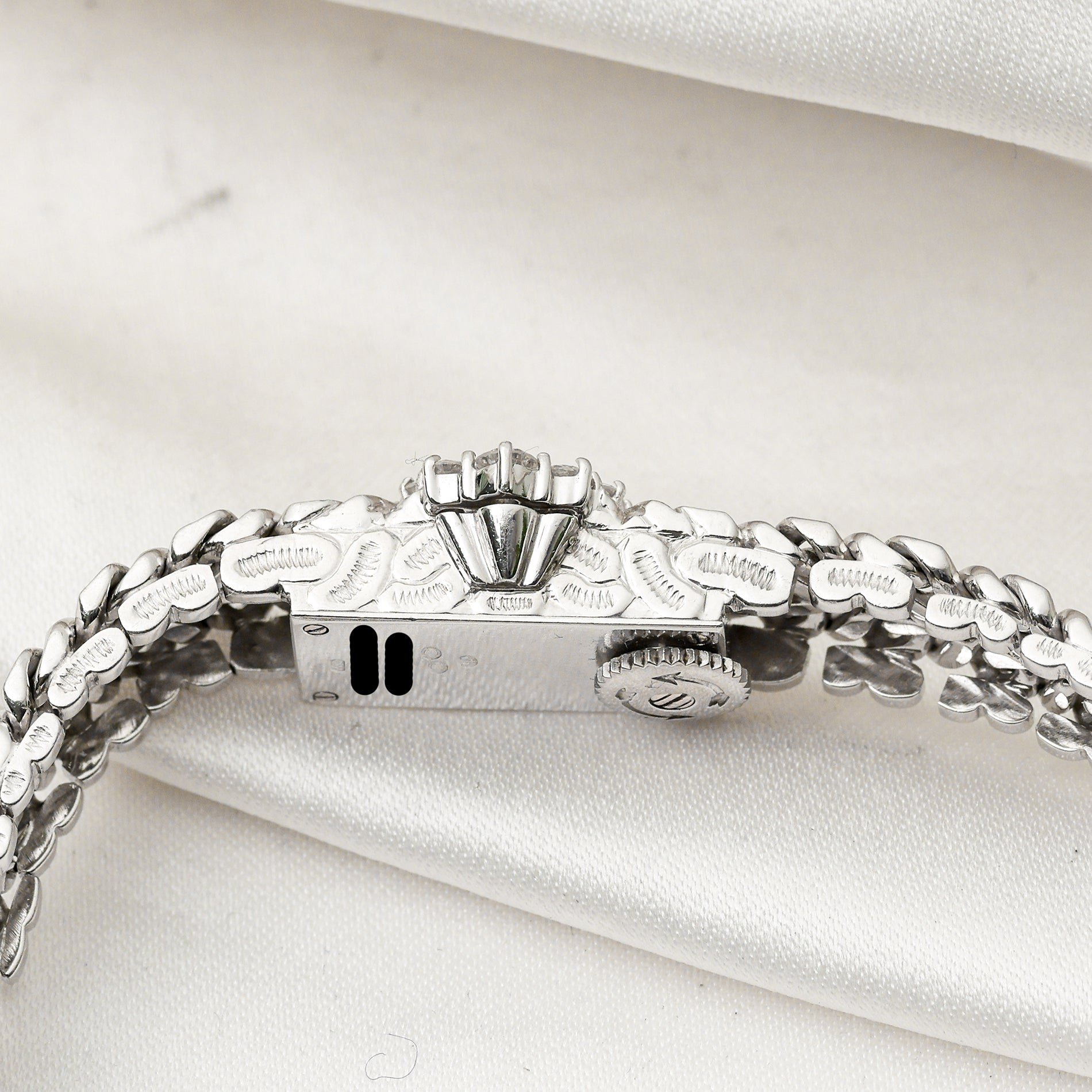 Piaget 18K White Gold Second hand Watch Collectors 5