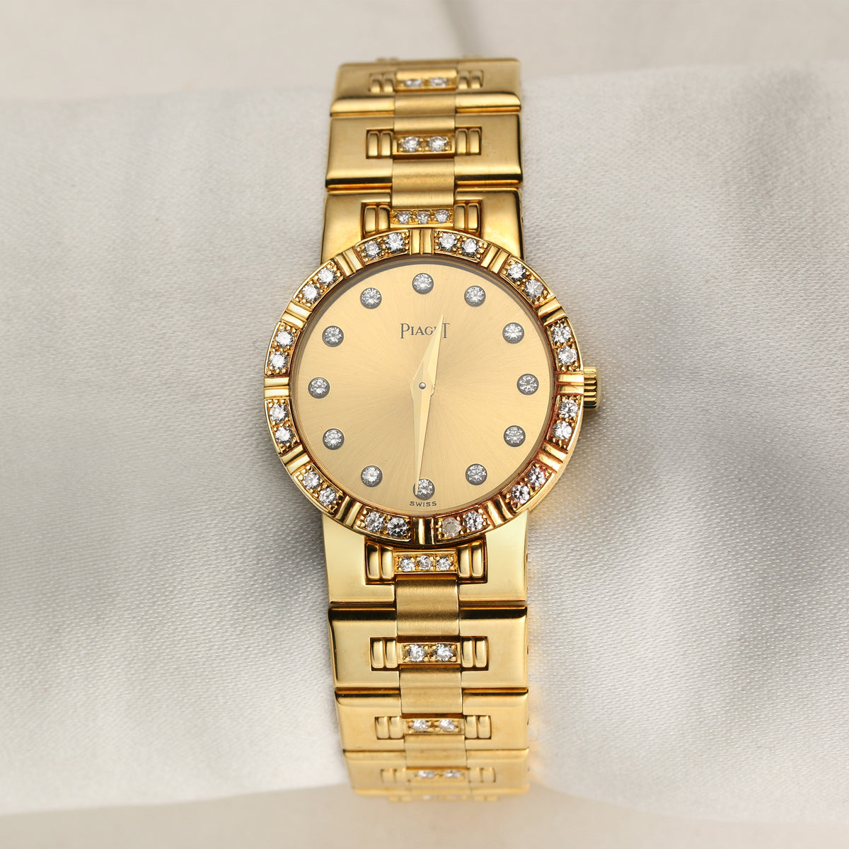 Piaget Dancer Ladies Wristwatch 80564 K818 | 18k Yellow Gold | Diamond
