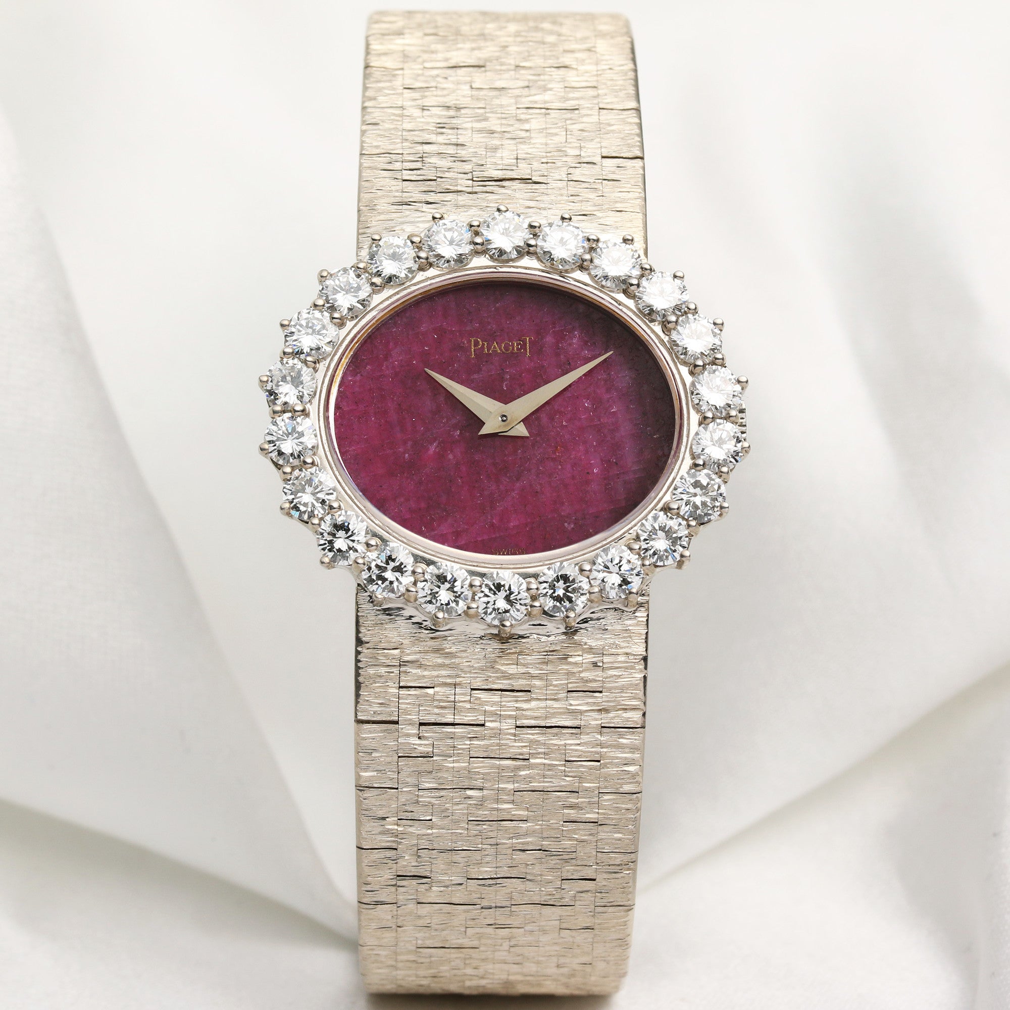 Piaget 9330A6 Diamond Bezel 18K White Gold Second Hand Watch Collectors 1 (1)