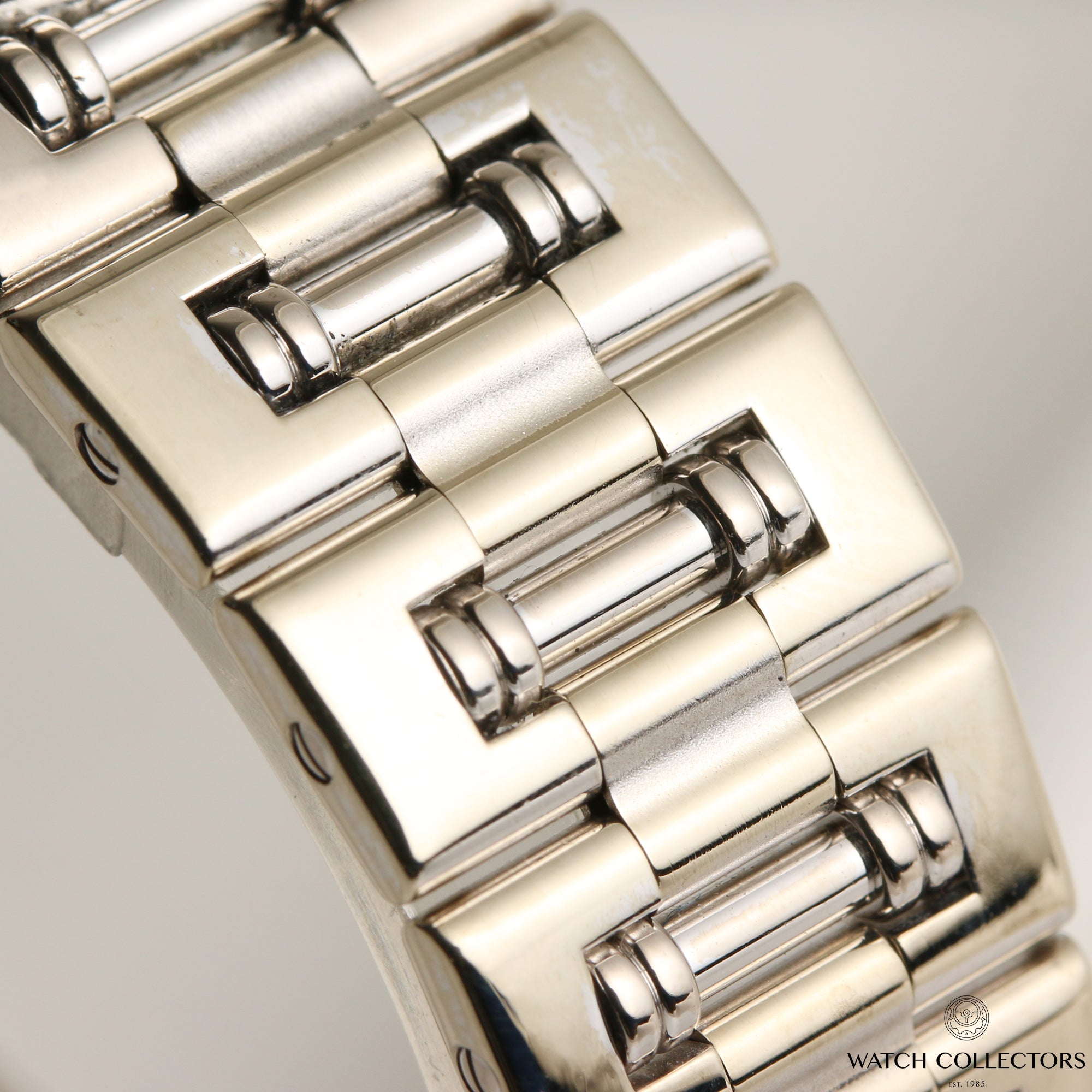 Piaget Ladies 18K White Gold Diamond Bezel & Dial Second Hand Watch Collectors 6