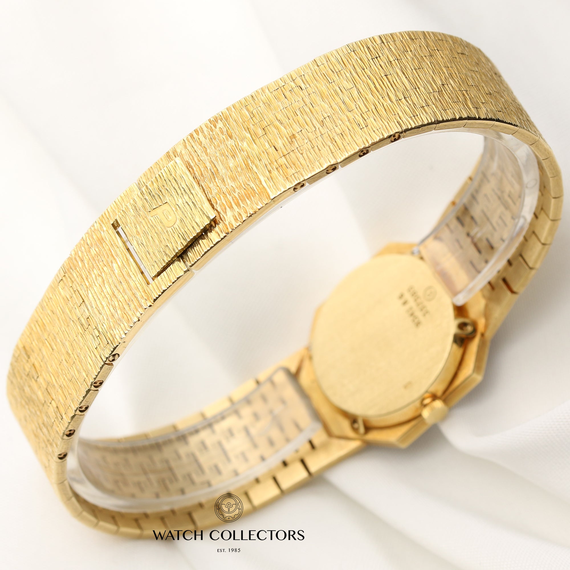 Piaget Lapis Lazuli 18K Yellow Gold Second Hand Watch Collectors 5