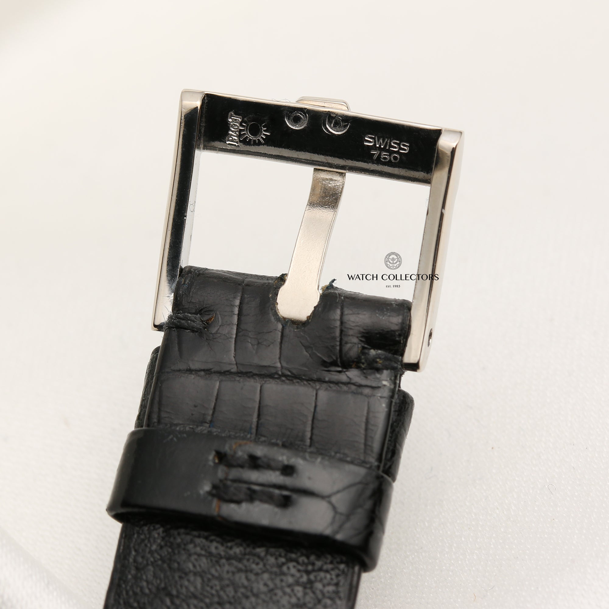 Piaget MOP 18K White Gold Second Hand Watch Collectors 10