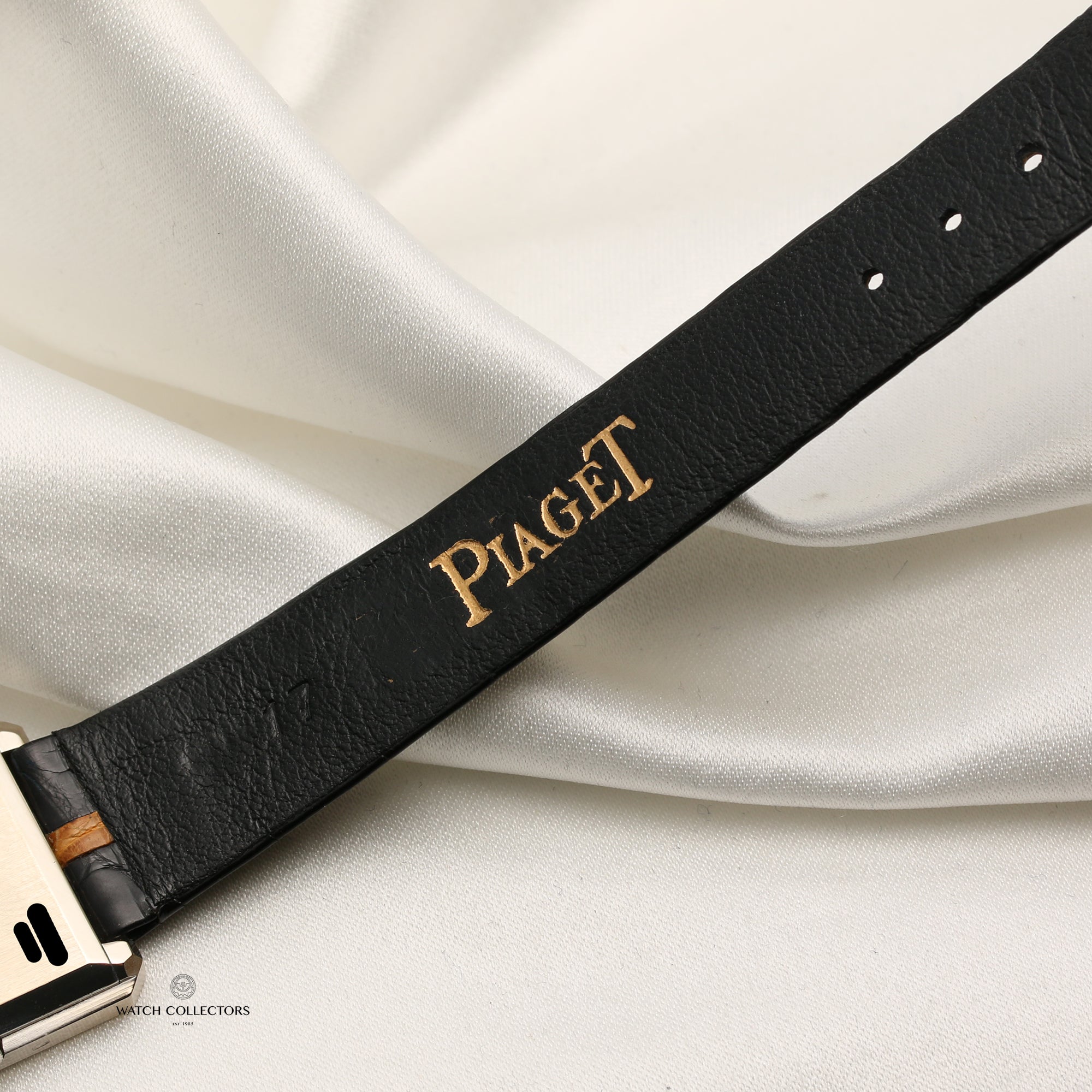 Piaget MOP 18K White Gold Second Hand Watch Collectors 9