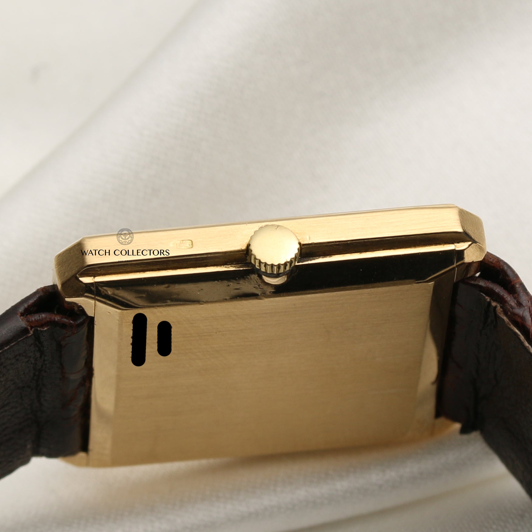 Piaget Onyx Tiger Eye Stone Dial Second Hand Watch Collectors 6