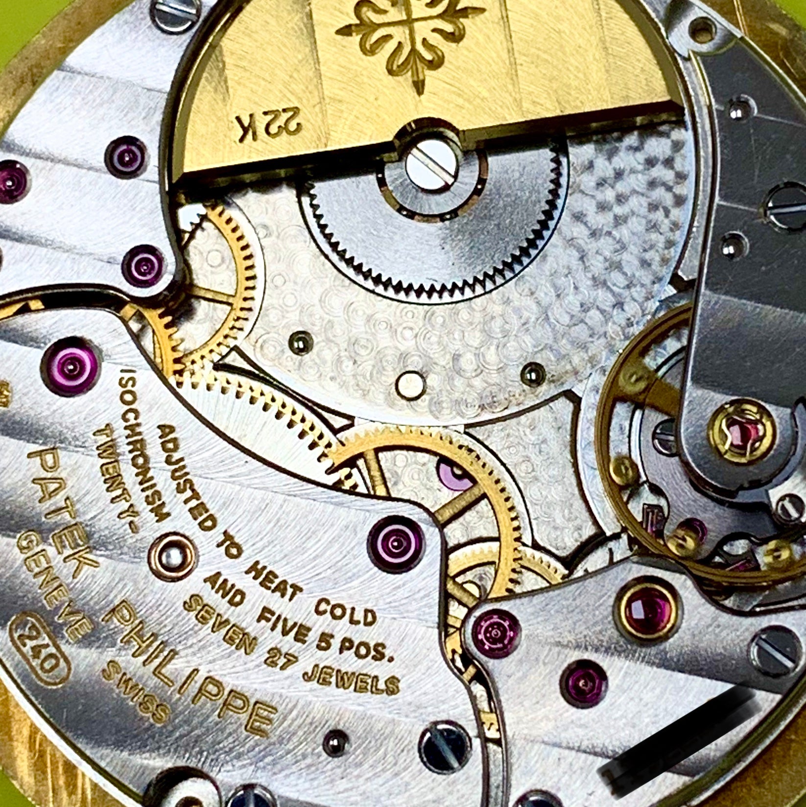 Rare Patek Philippe Calatrava 3758 Oversize Jumbo Ultra Thin Automatic Caliber 240