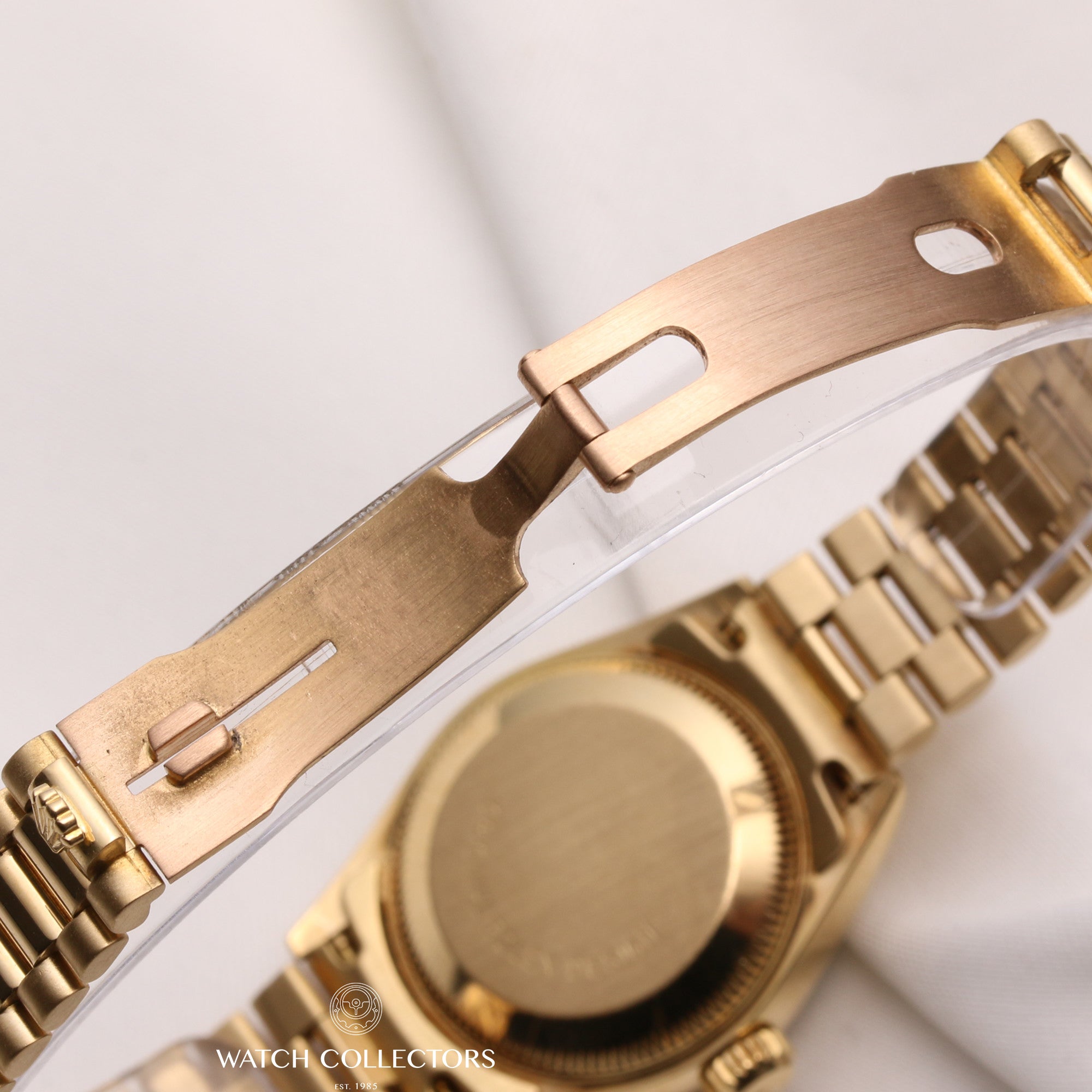 Rare-Rolex-Lady-DateJust-69178-18K-Yellow-Gold-Malachite-Dial-Second-Hand-Watch-Collectors-6