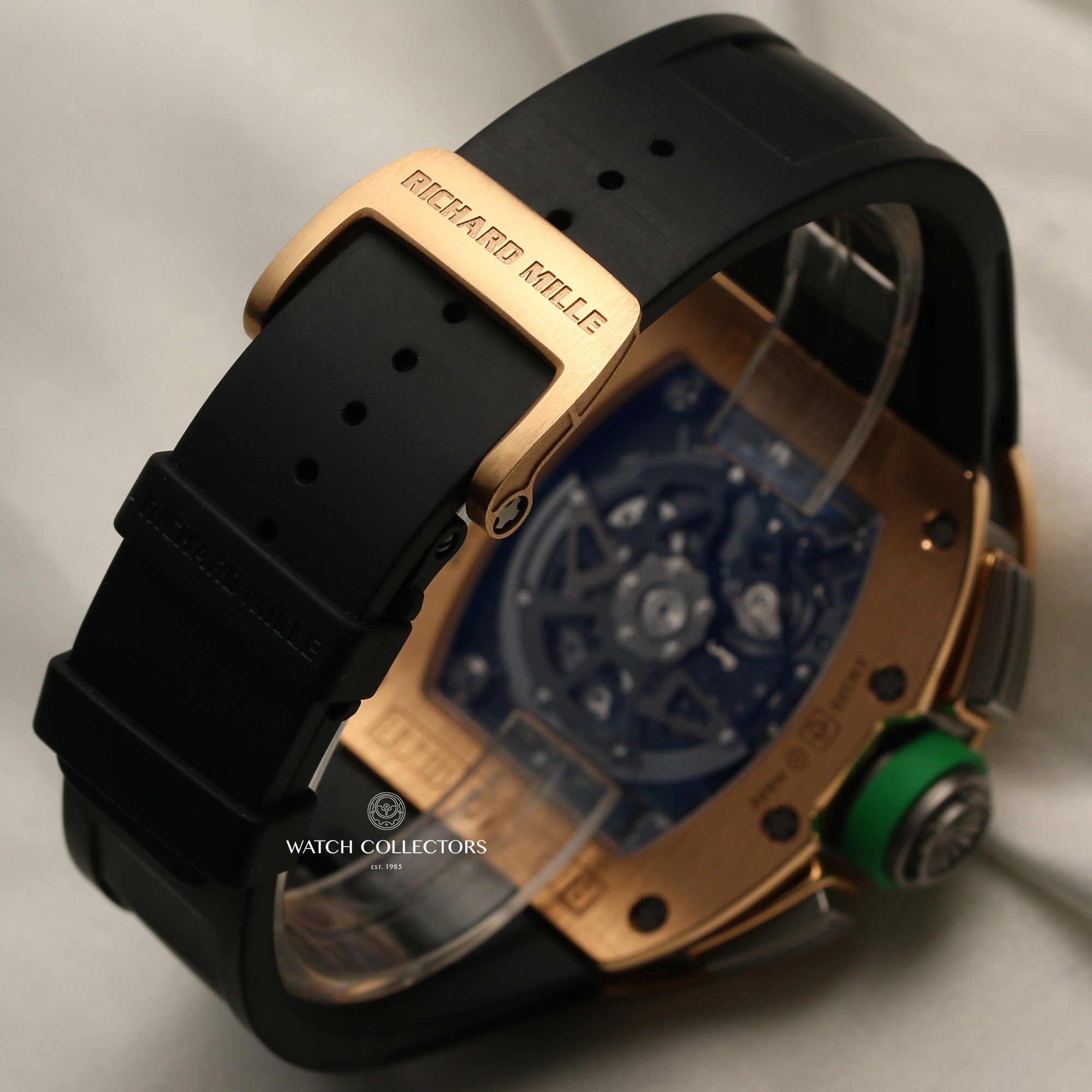 Richard Mille Rm11-01 R.Mancini 18K Rose Gold Second Hand Watch Collectors 8