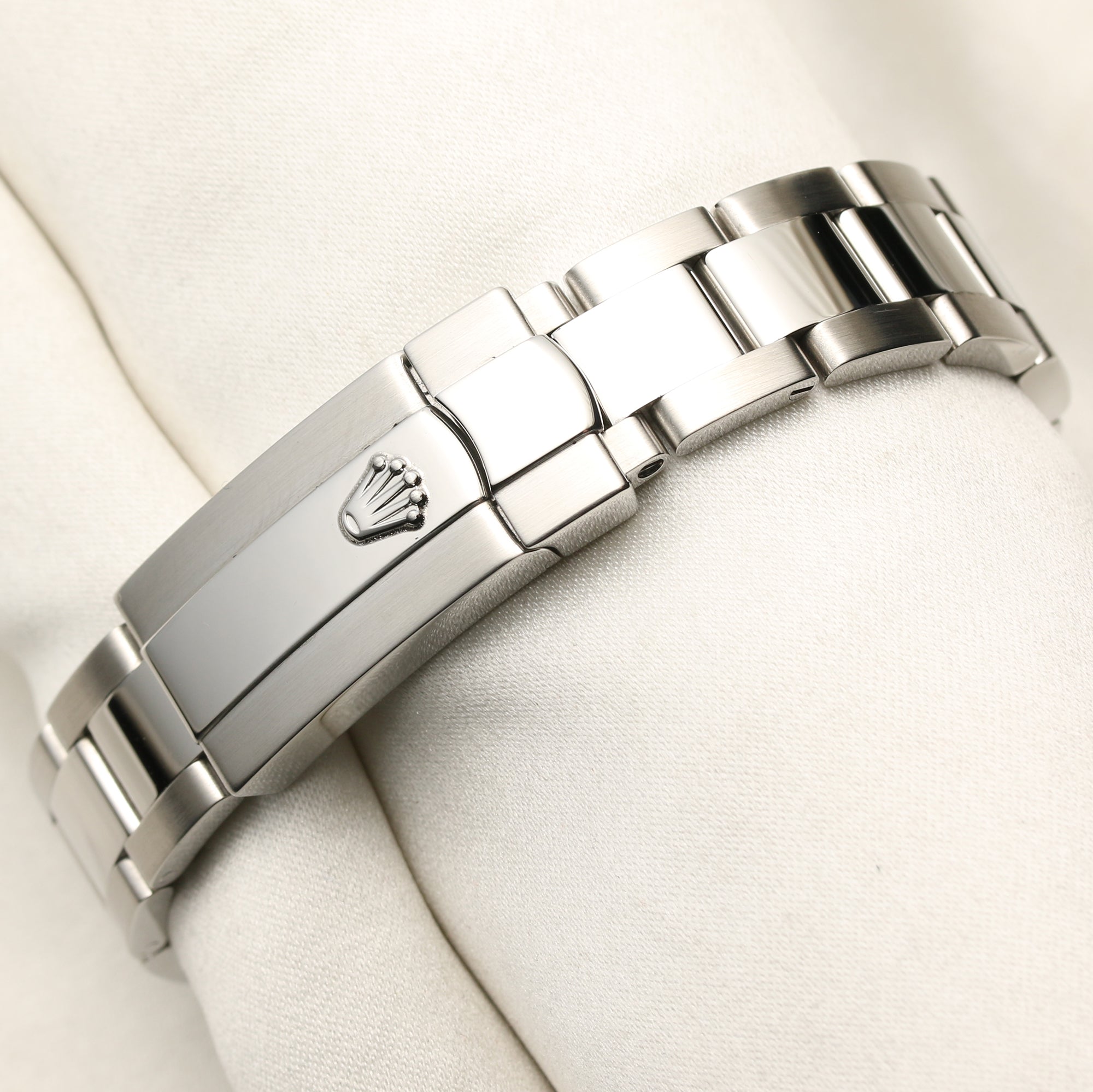 Roelx Midsize DateJust Stainless Steel Diamond Dial Second Hand Watch Collectors 7