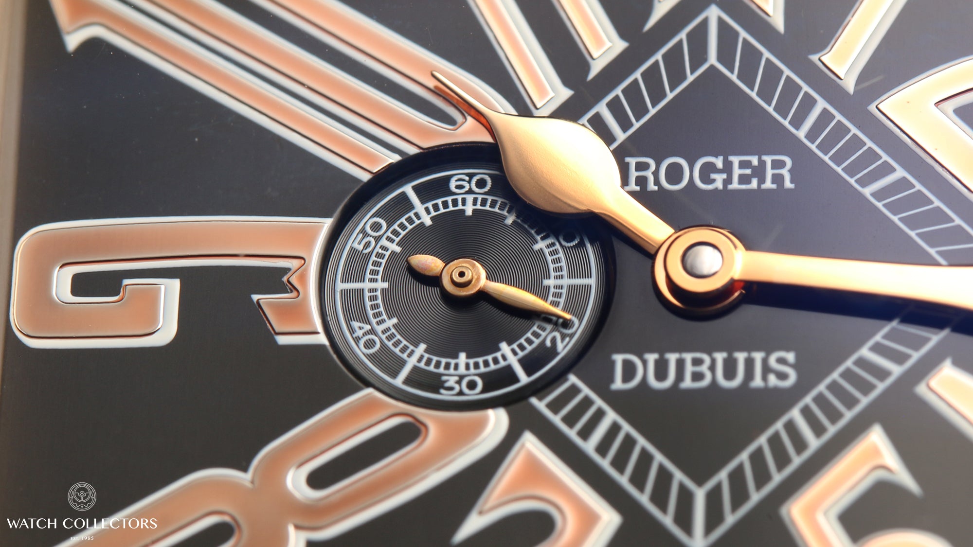 Roger Dubuis Too Much 18K Rose Gold Second Hand Watch Collectors 5