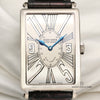 Roger Dubuis Too Much 18K White Gold Brown Strap Second Hand Watch Collectors 2