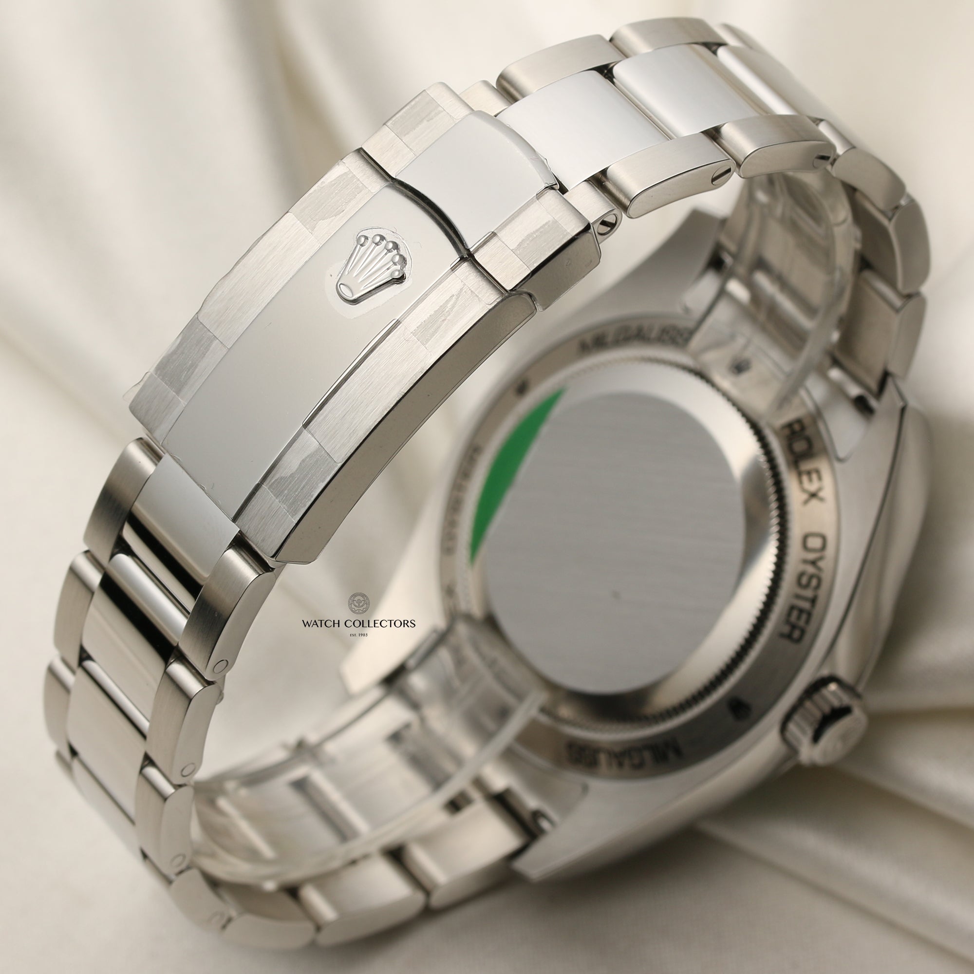 Rolex 116400GV Milgauss Stainless Steel Blue Dial Second Hand Watch Collectors 7