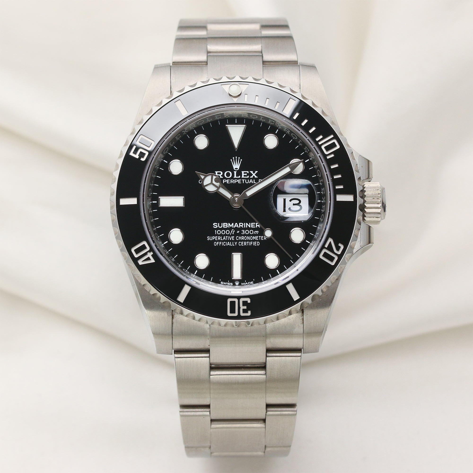 Rolex 126610LN Submariner Stainless Steel Second Hand Watch Collectors 1