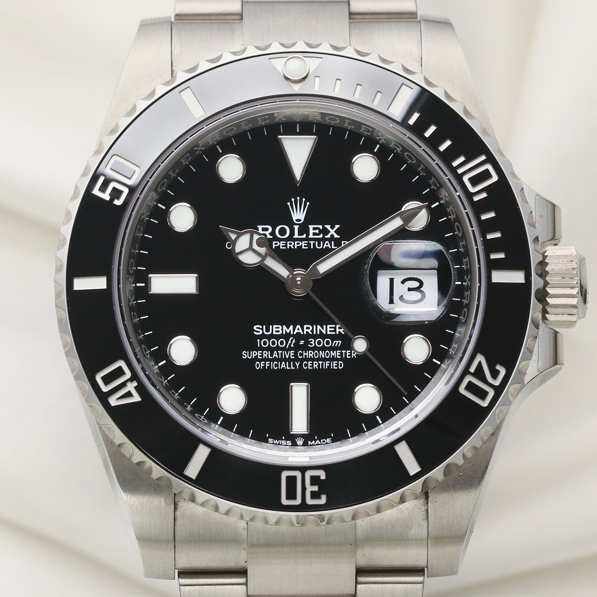 Rolex 126610LN Submariner Stainless Steel Second Hand Watch Collectors 2