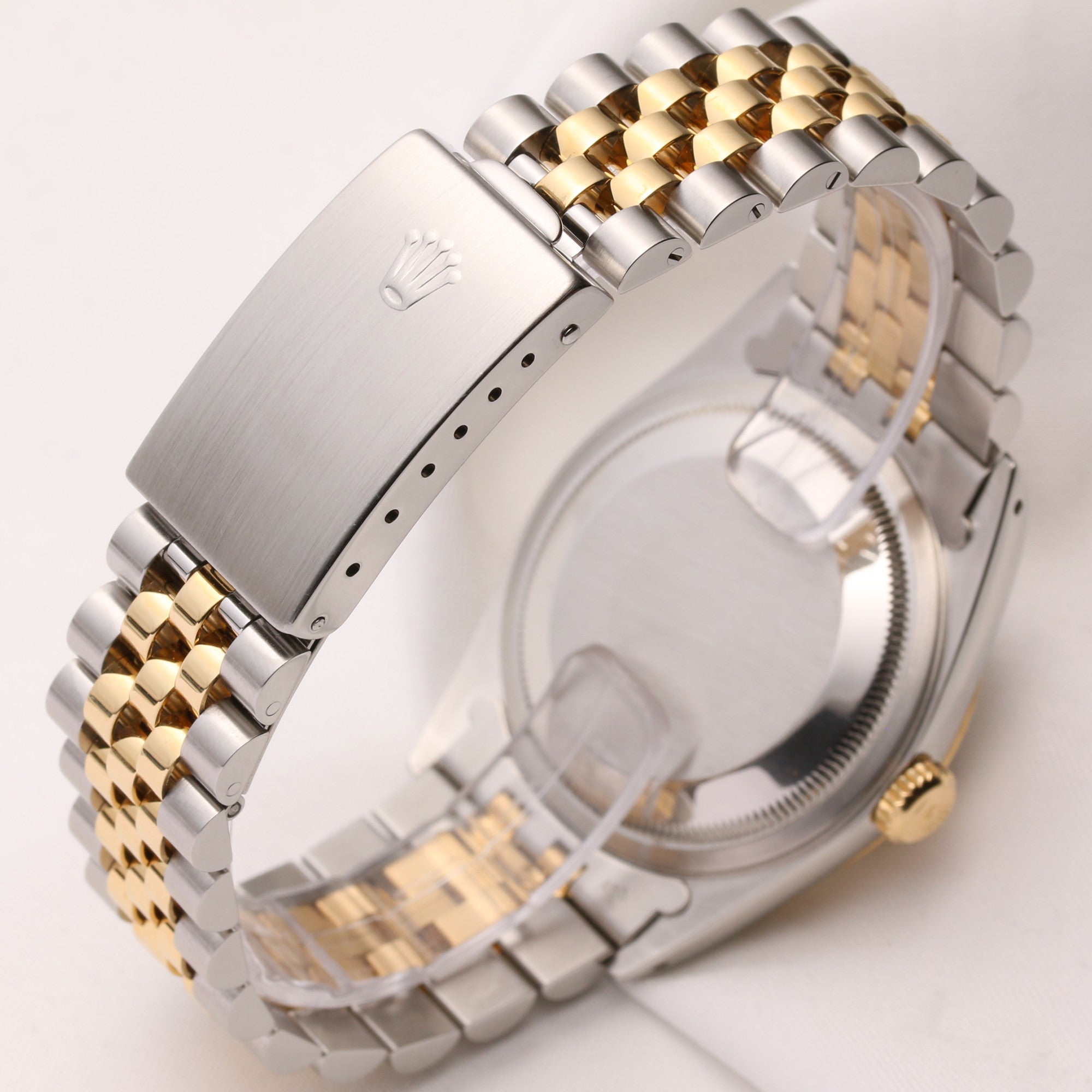 Rolex 16233 Steel & Gold Diamond X18 Second Hand Watch Collectors 5