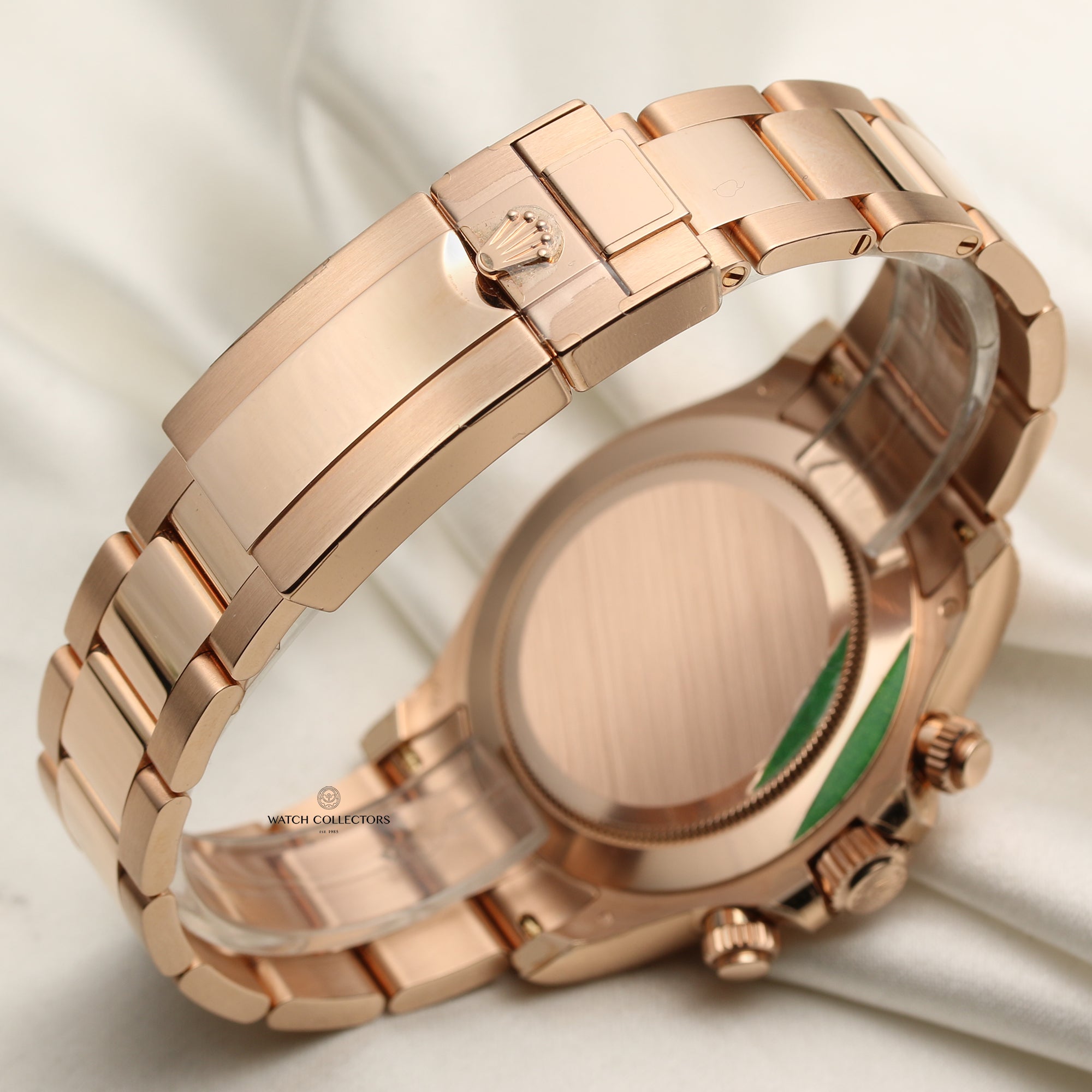 Rolex 18K Rose Gold Daytona Second Hand Watch Collectors 6