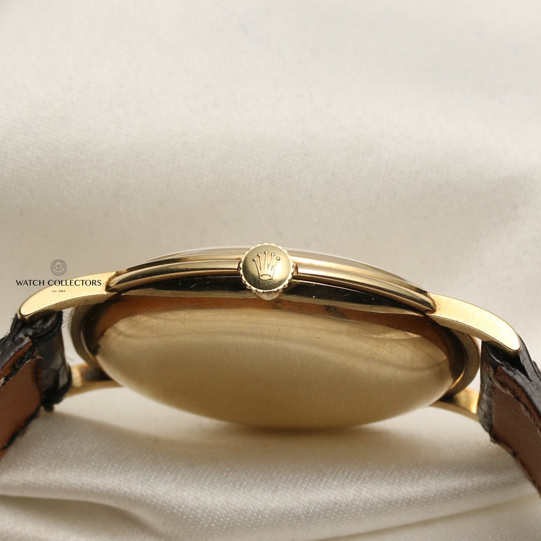 Rolex 18K Yellow Gold Precision Second Hand Watch Collectors 5