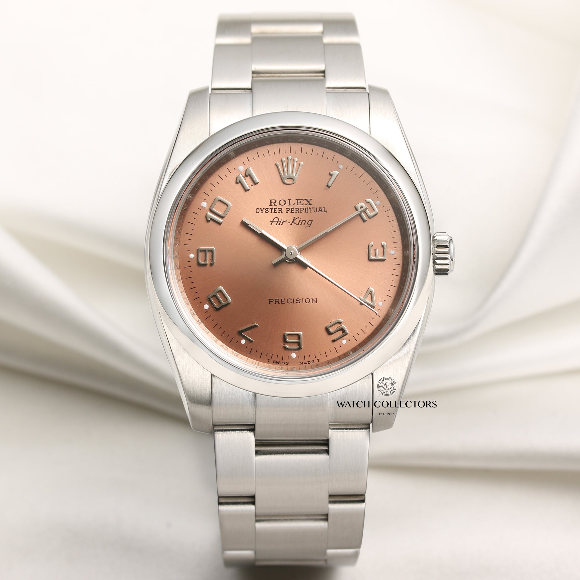 Rolex Air King 114200 Stainless Steel Second Hand Watch Collectors 1