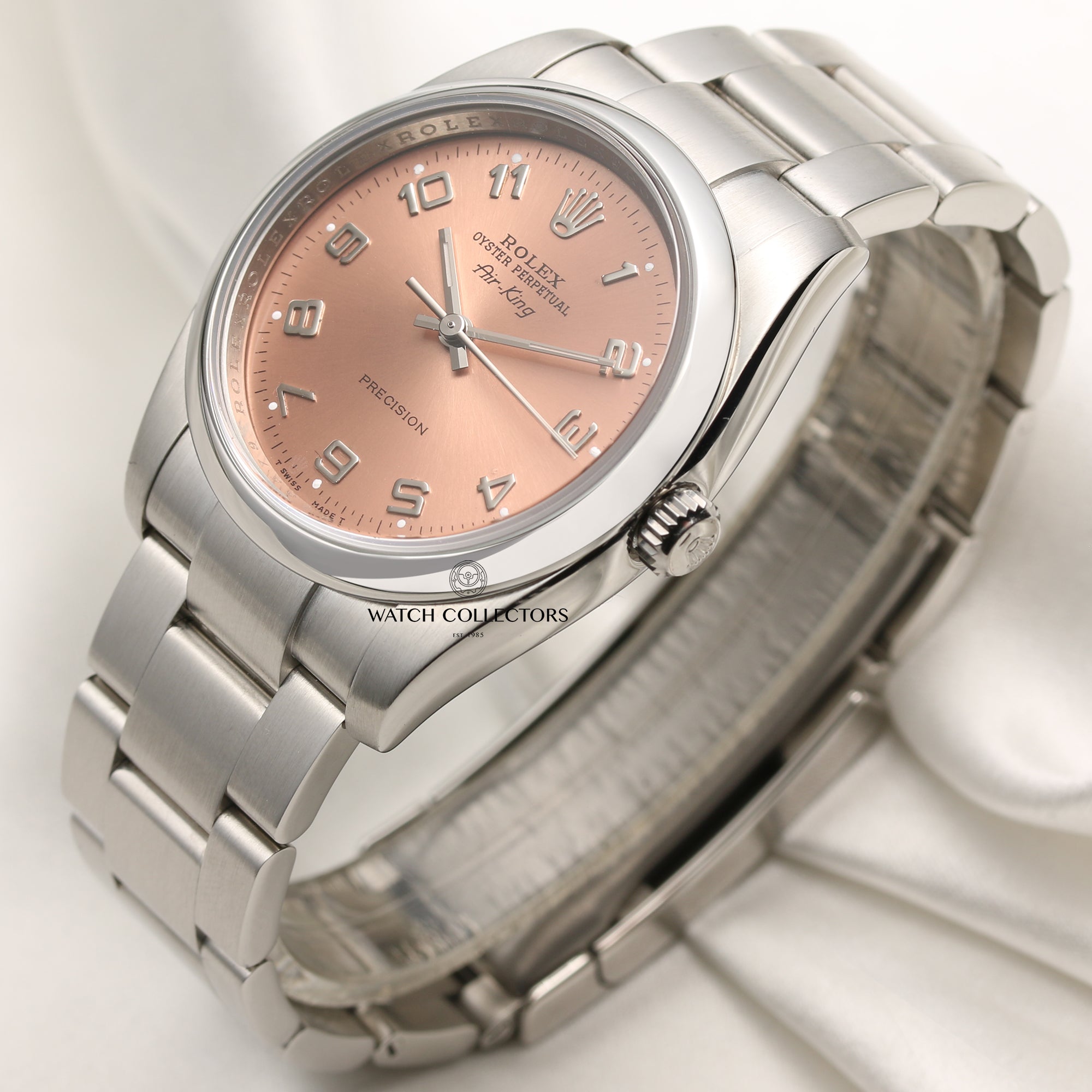 Rolex Air King 114200 Stainless Steel Second Hand Watch Collectors 3