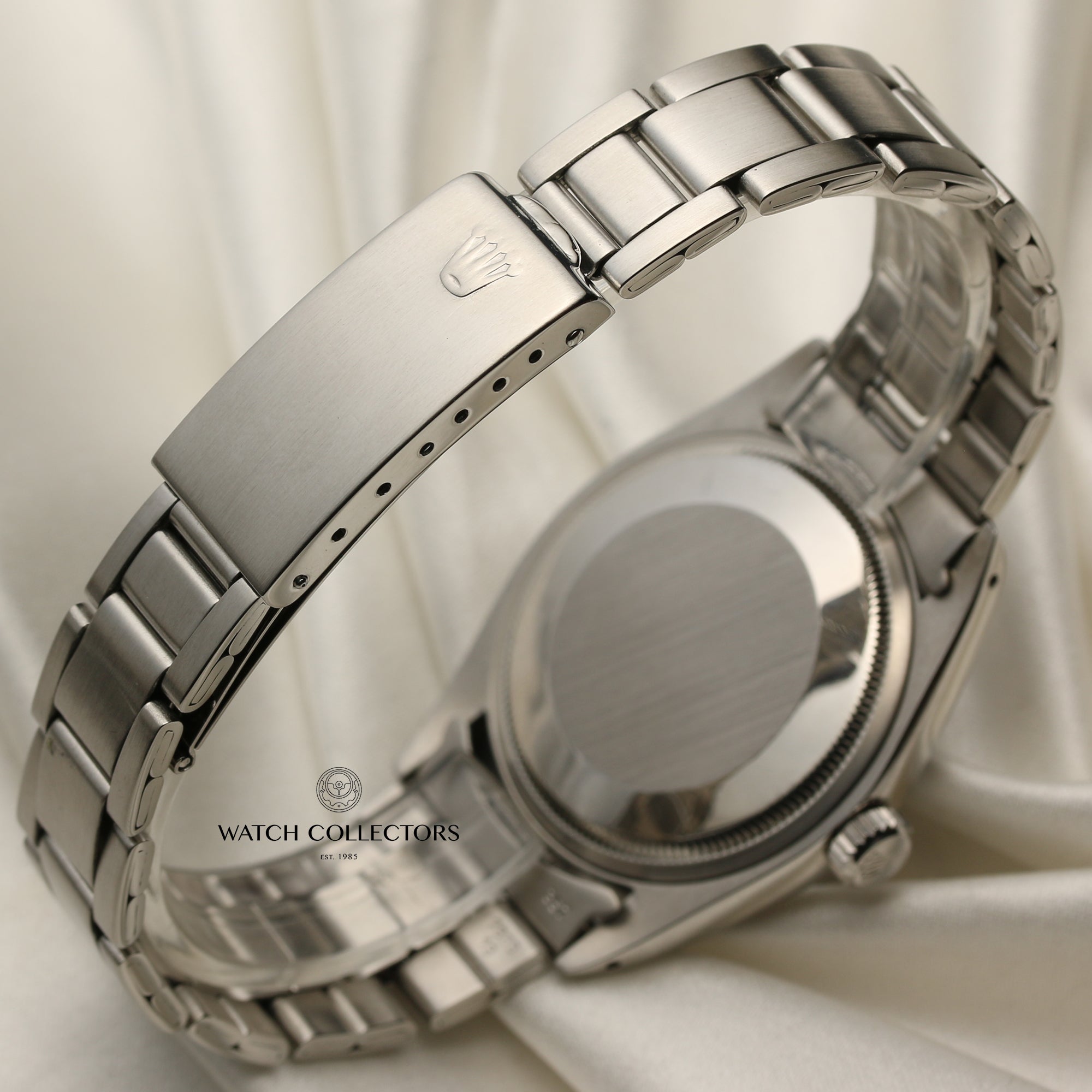 Rolex Air King Date Stainless Steel Second Hand Watch Collectors 6