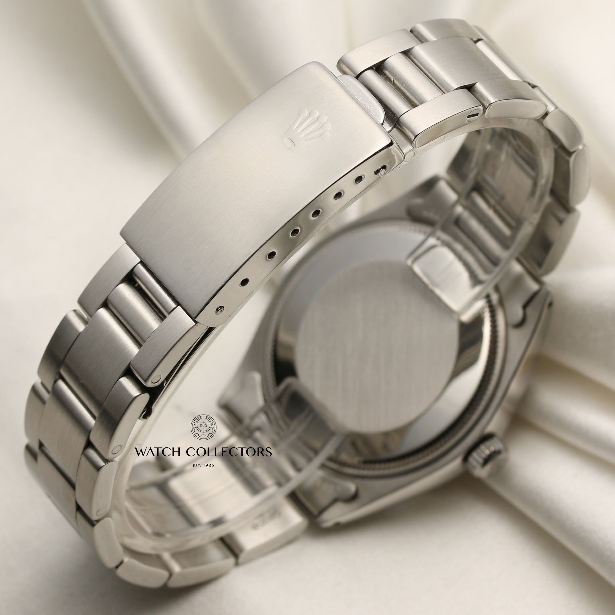 Rolex Air-King Emirates Stainless Steel Second Hand Watch Collectors 7