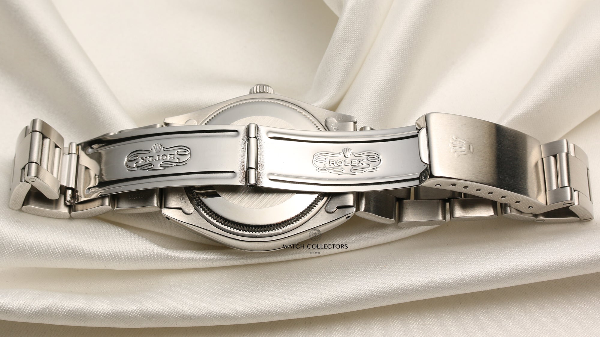 Rolex Air-King Emirates Stainless Steel Second Hand Watch Collectors 8