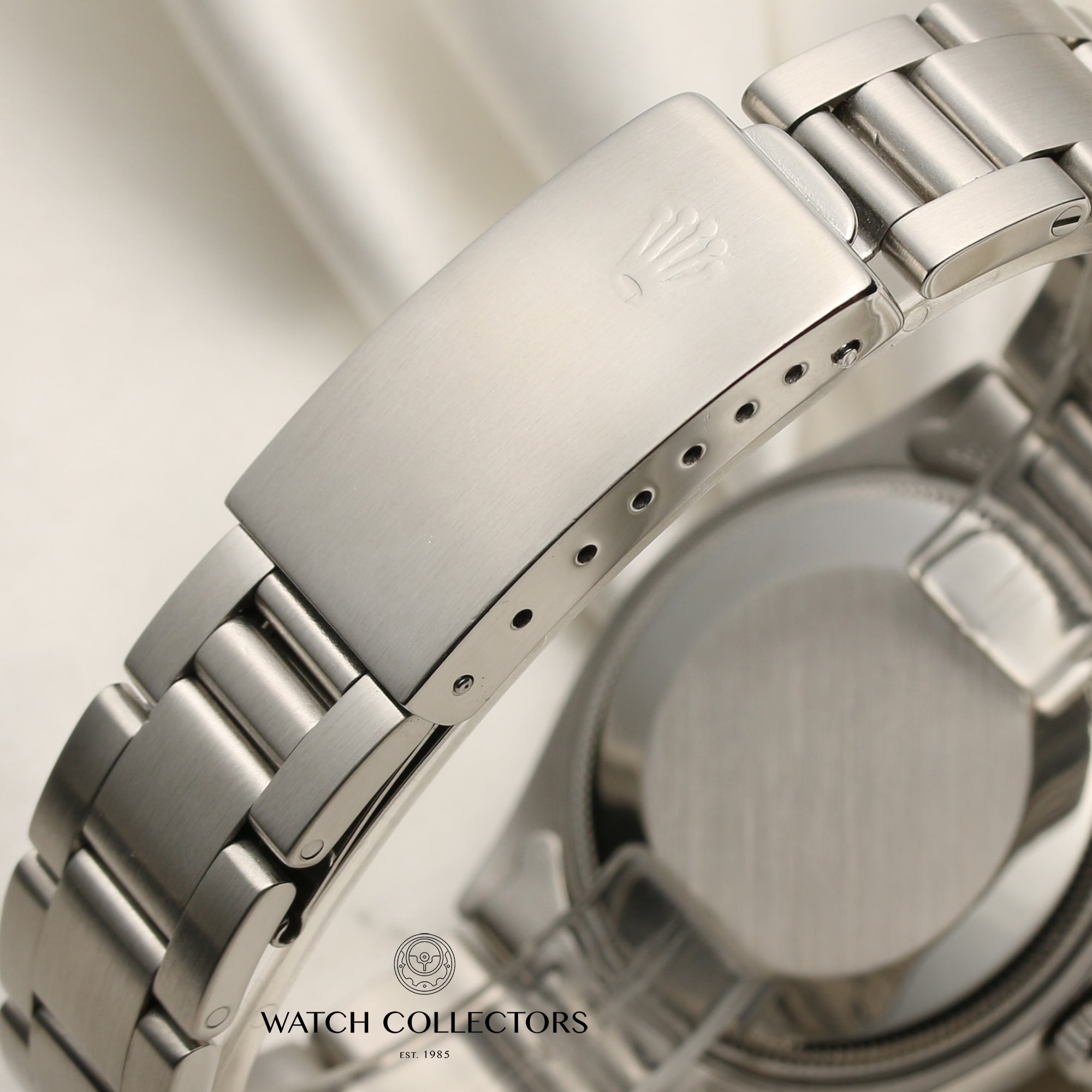 Rolex Air-King Emirates Stainless Steel Second Hand Watch Collectors 9