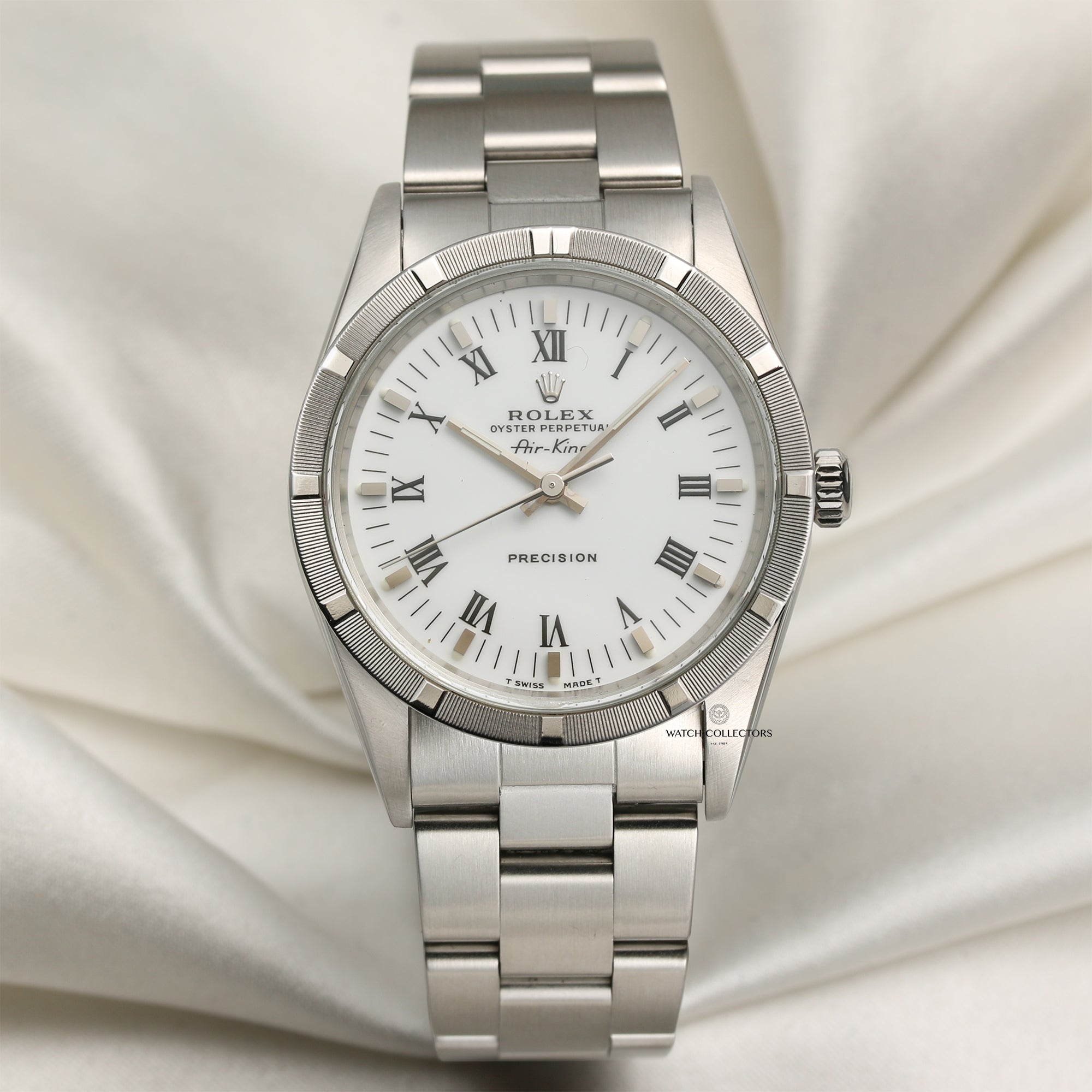 Rolex Air-King Stainless Steel Second Hand Watch Collectors 1