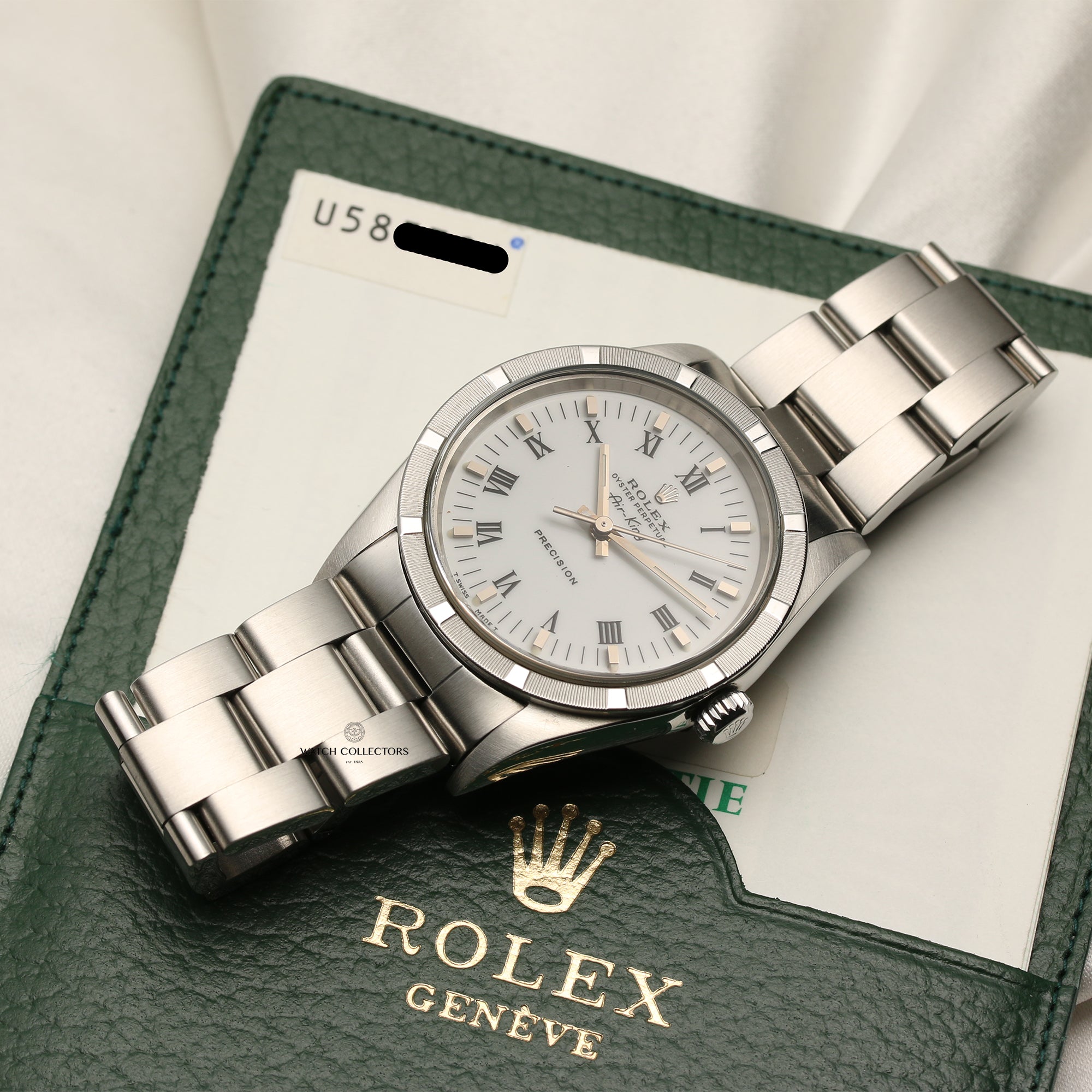 Rolex Air-King Stainless Steel Second Hand Watch Collectors 9