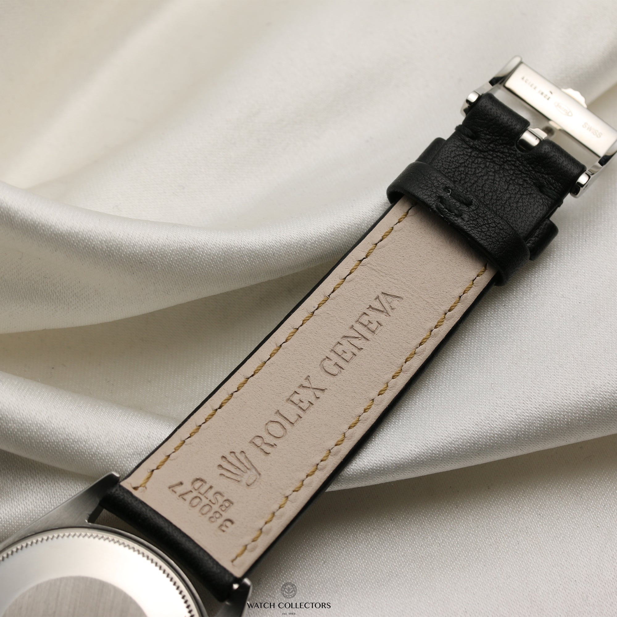 Rolex Air King Vintage Stainless Steel Second Hand Watch Collectors 8