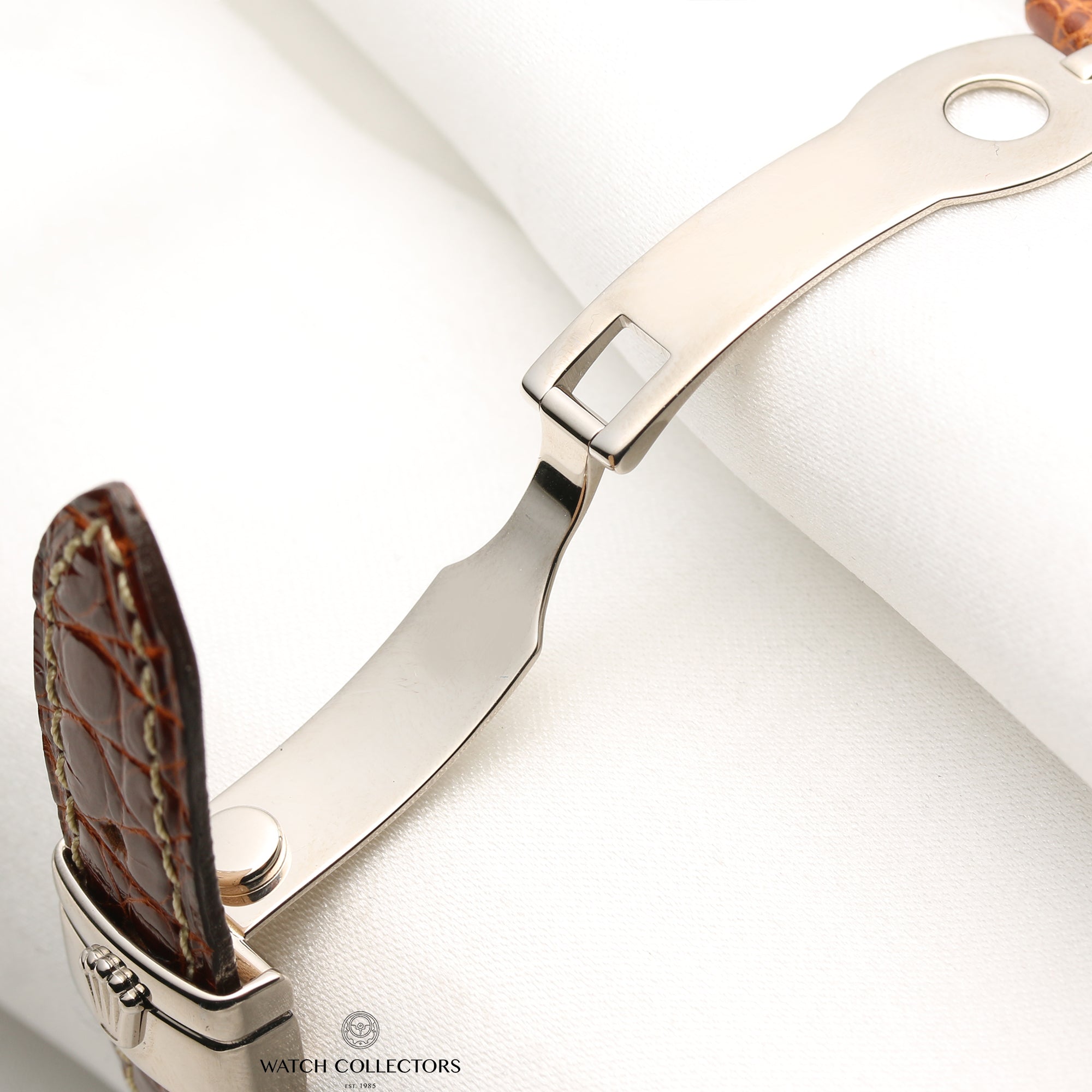 Rolex Cellini 18K White Gold Second Hand Watch Collectors 5