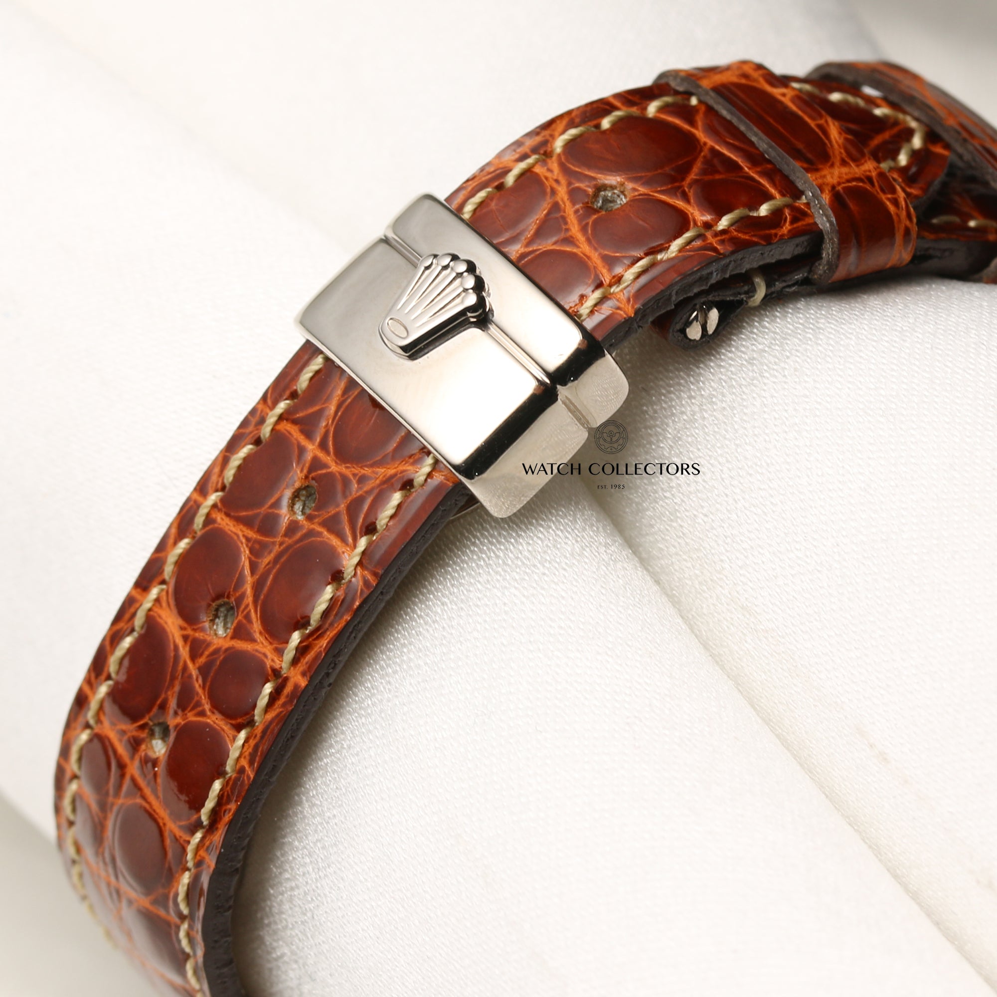 Rolex Cellini 18K White Gold Second Hand Watch Collectors 6