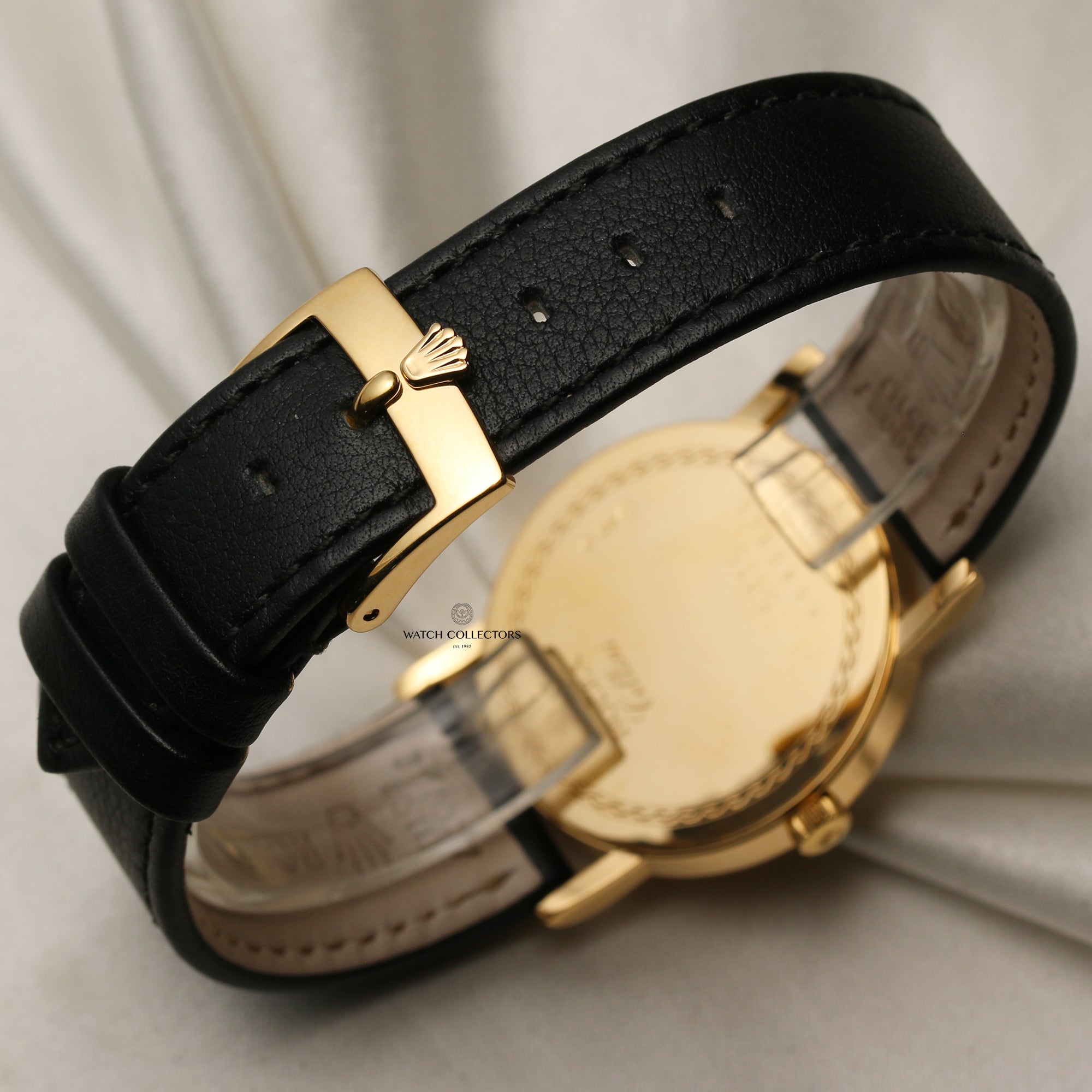 Rolex Cellini 18K Yellow Gold Second Hand Watch Collectors 6