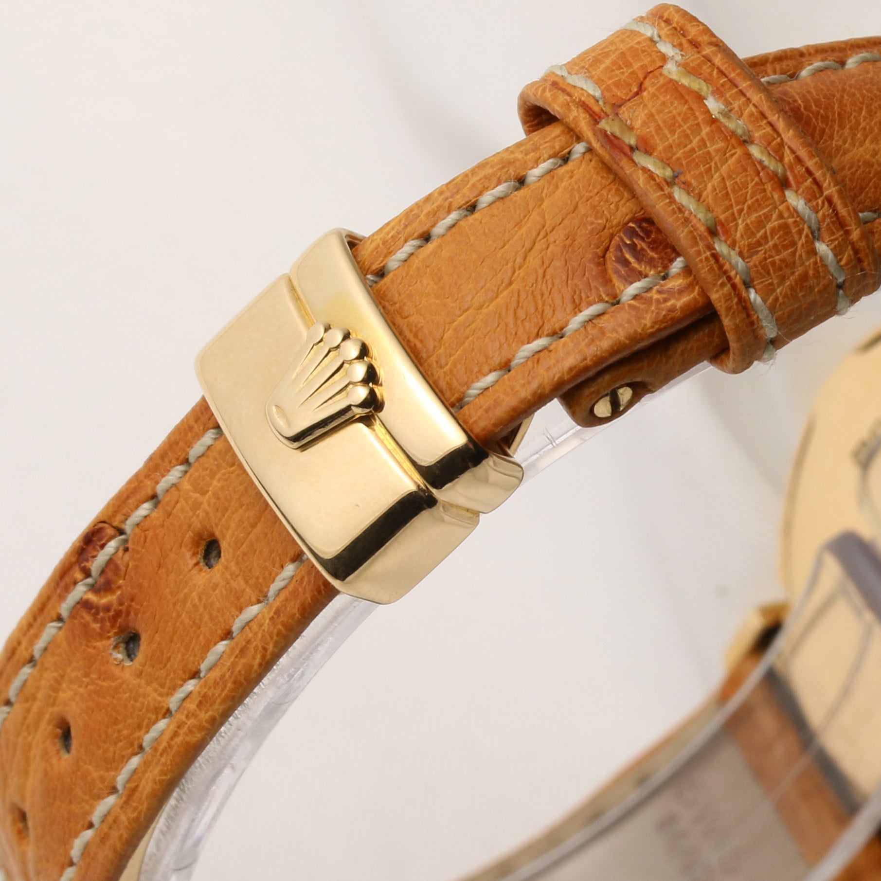 Rolex Cellini 18K Yellow Gold Second Hand Watch Collectors 6