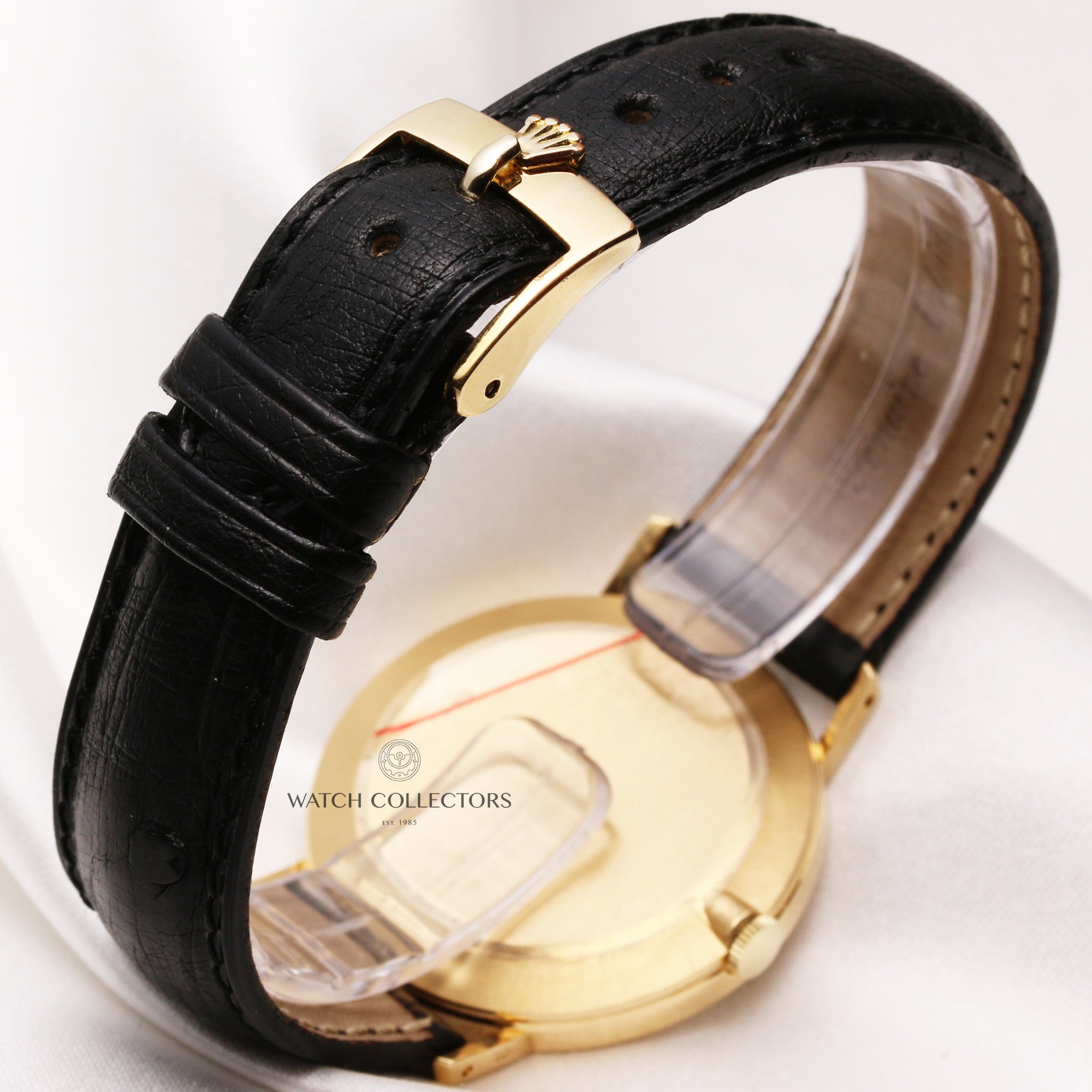 Rolex-Cellini-4112-18K-Yellow-Gold-Second-Hand-Watch-Collectors-5