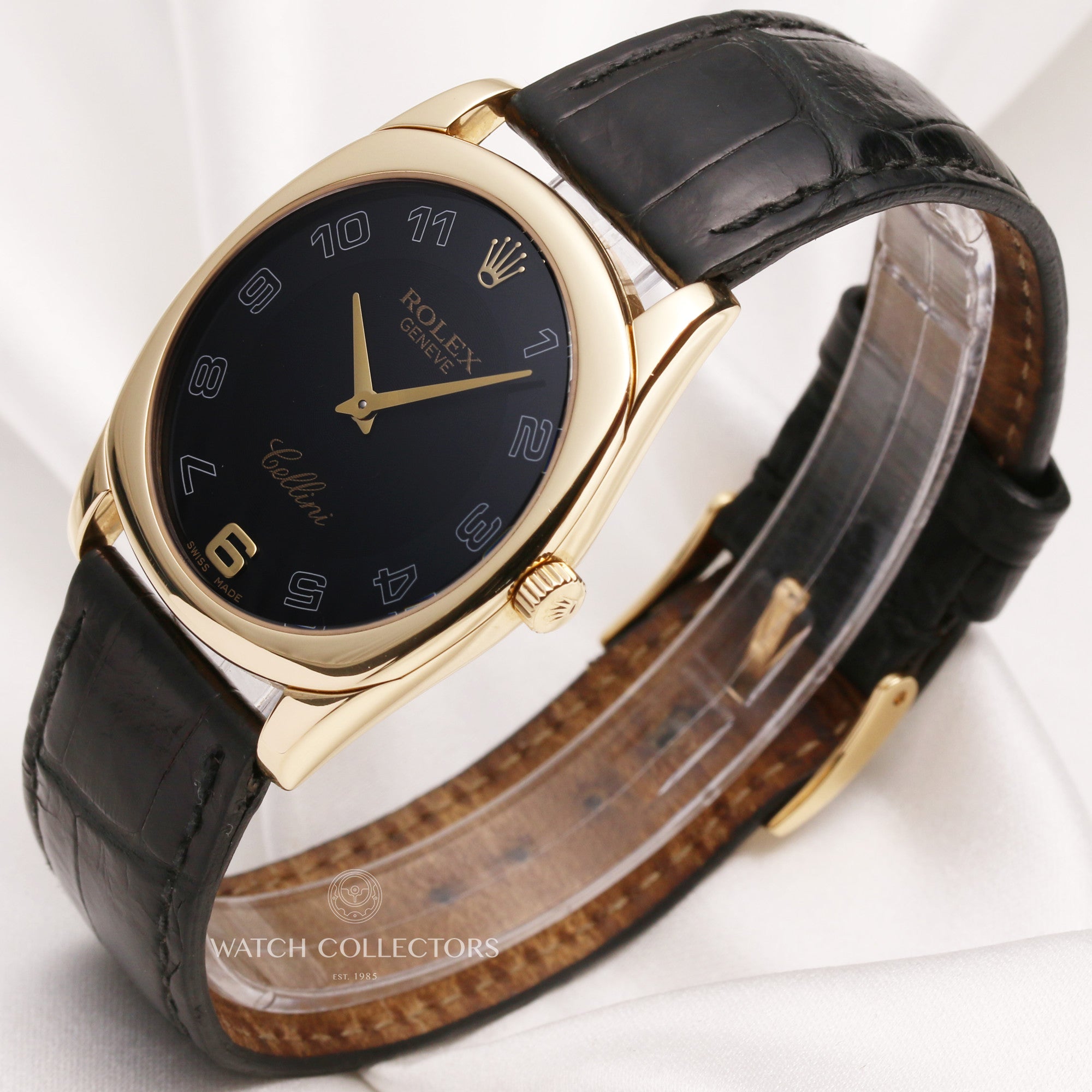 Rolex-Cellini-4233-18k-Yellow-Gold-Second-Hand-Watch-Collectors-3