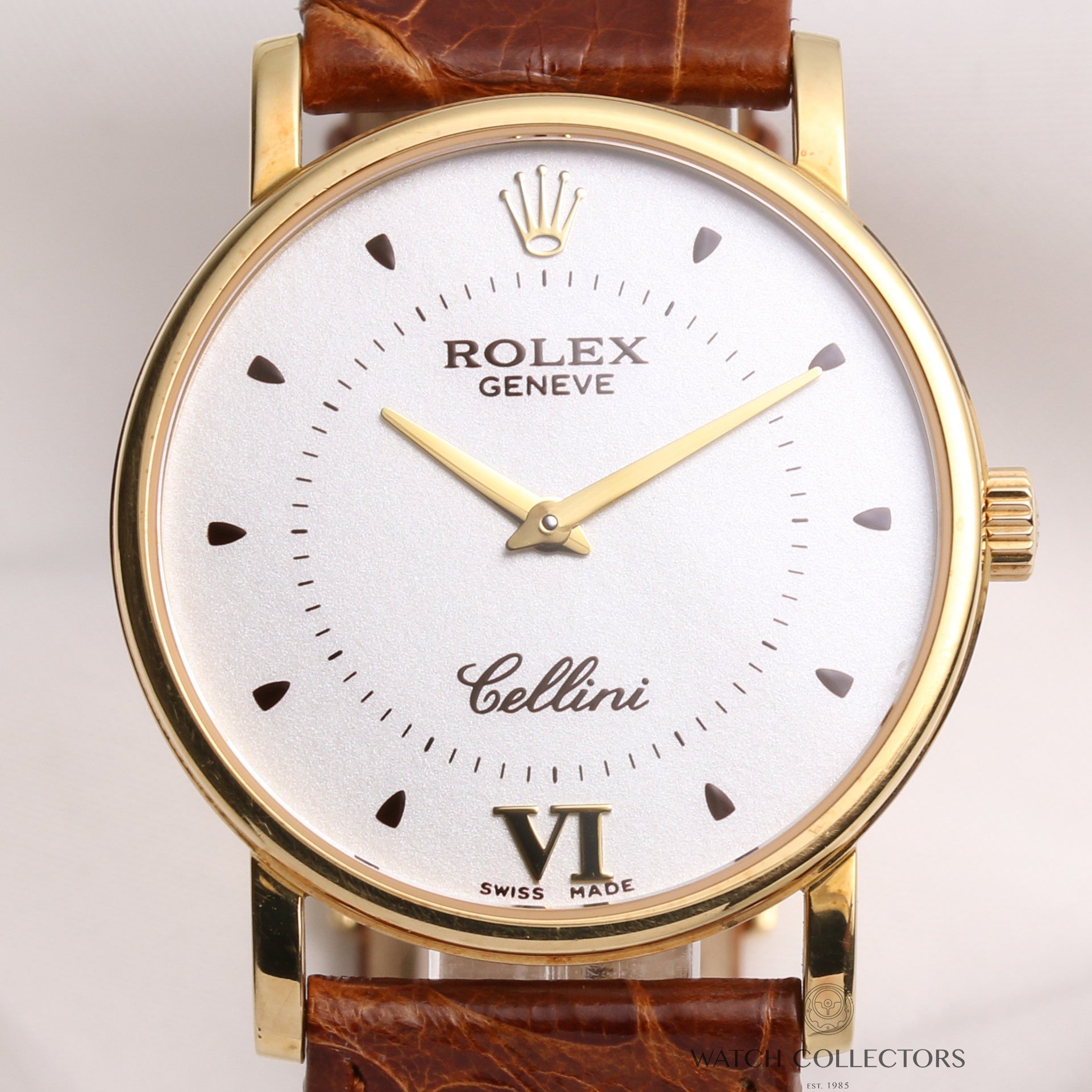 Rolex-Cellini-5115-18K-Yellow-Gold-Second-Hand-Watch-Collectors-2