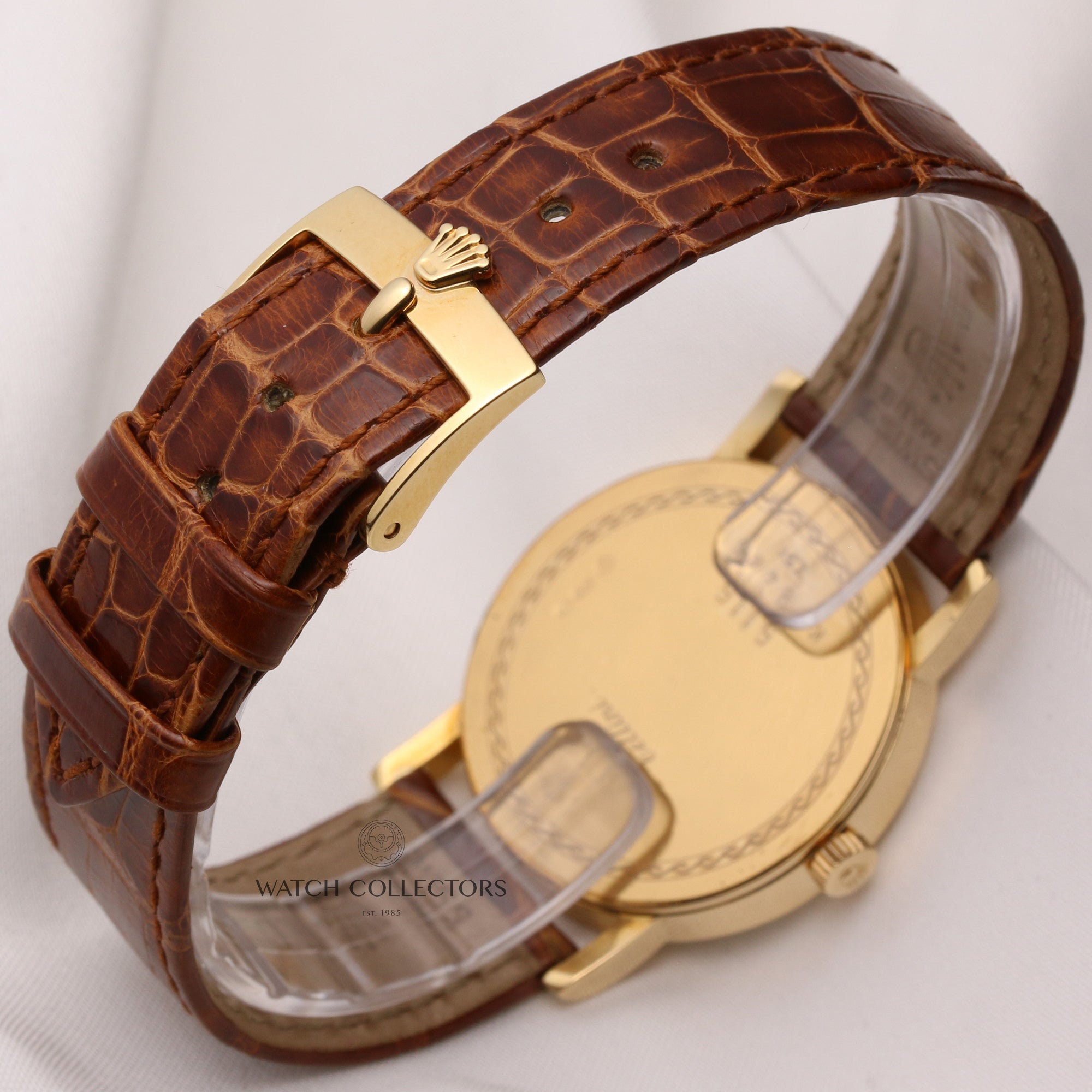 Rolex-Cellini-5115-18K-Yellow-Gold-Second-Hand-Watch-Collectors-5