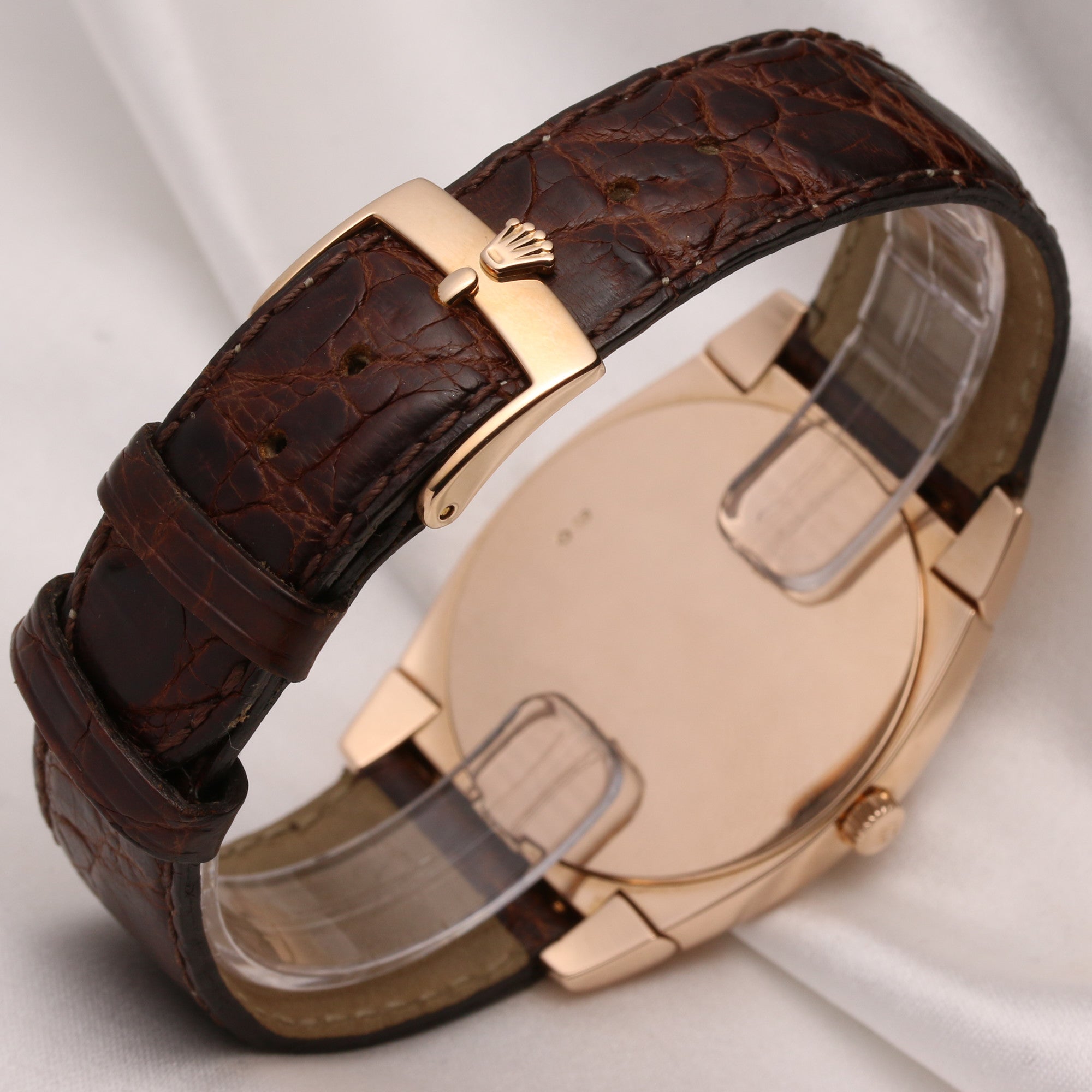 Rolex Cellini 5330 18K Rose Gold Second Hand Watch Collectors 5