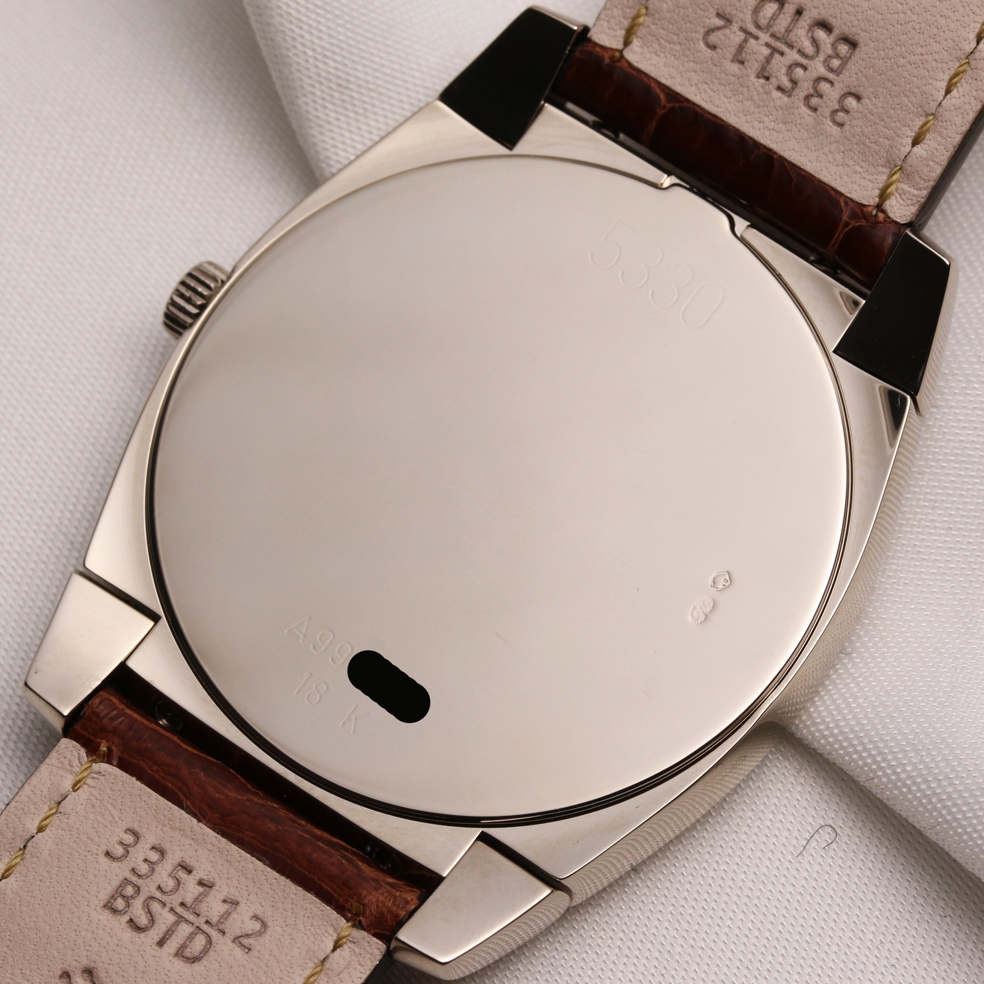 Rolex Cellini 5330 18K White Gold White Dial Second Hand Watch Collectors 8