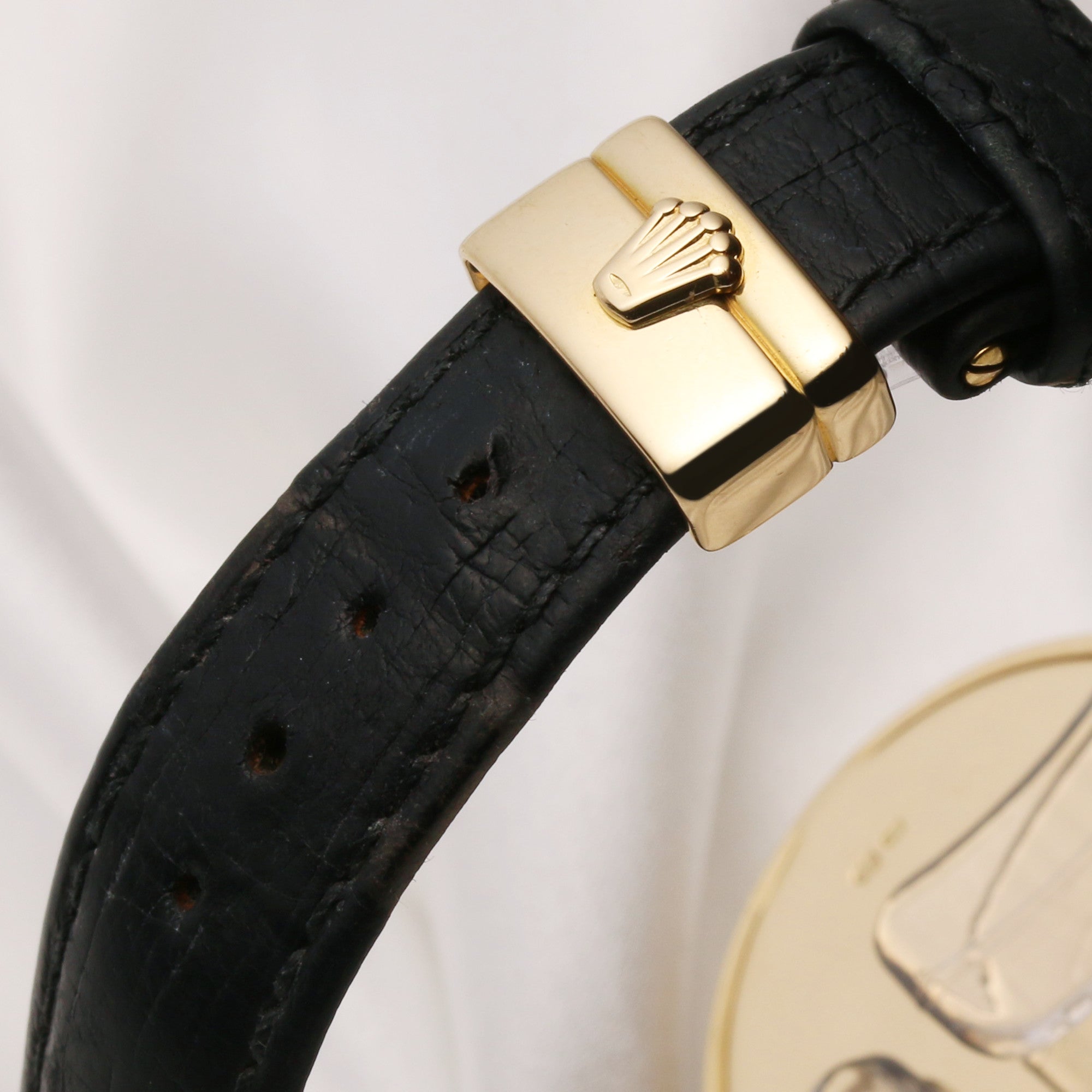 Rolex Cellini 6622 18K Yellow Gold Jubilee dial Second Hand Watch Collectors 6