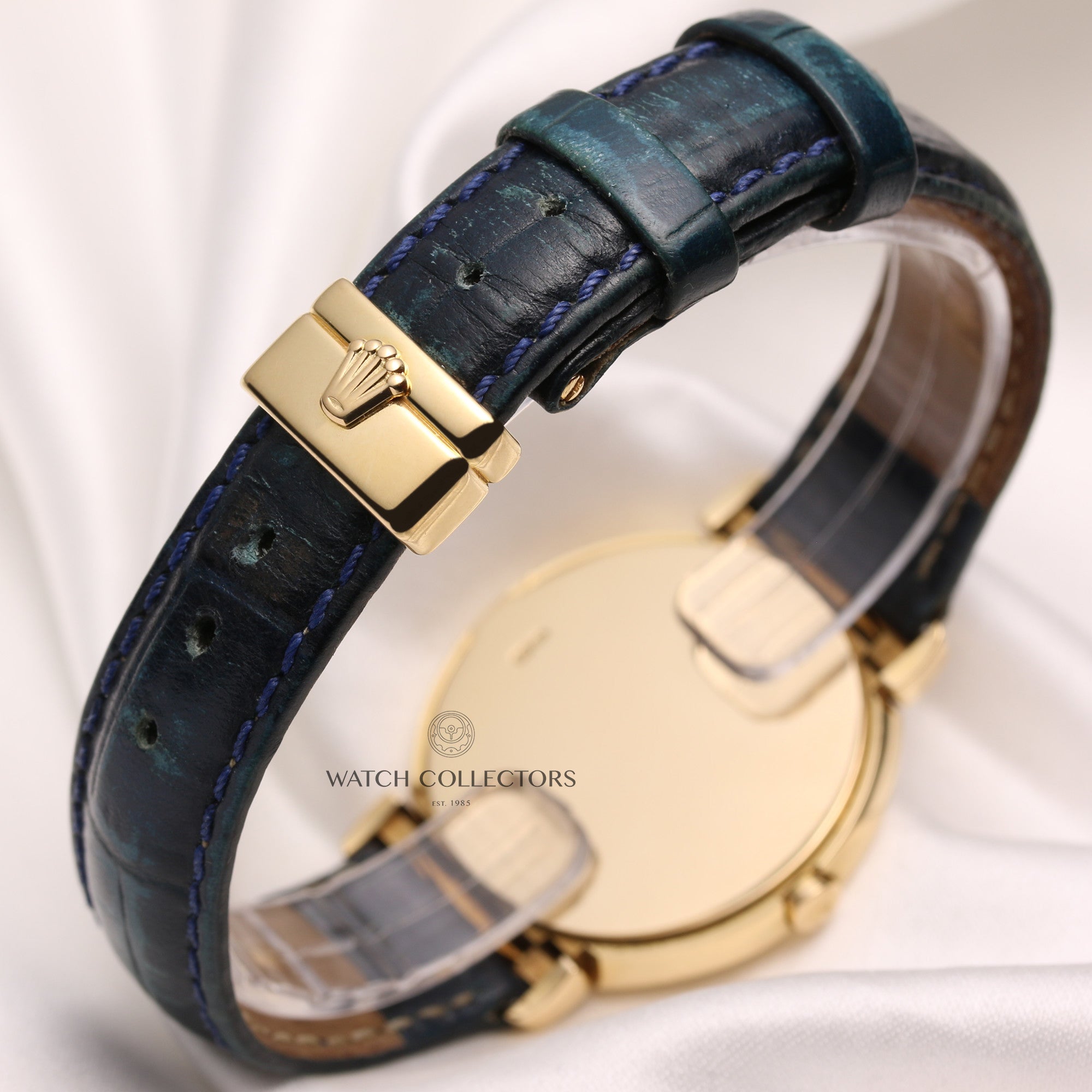 Rolex-Cellini-6622-18K-Yellow-Gold-Second-Hand-Watch-Collectors-5