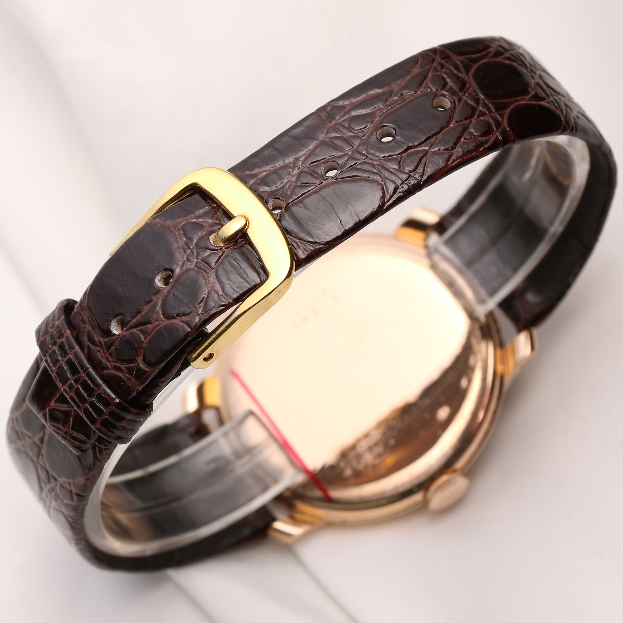 Rolex Chronometer 18K Rose Gold Second Hand Watch Collectors 5