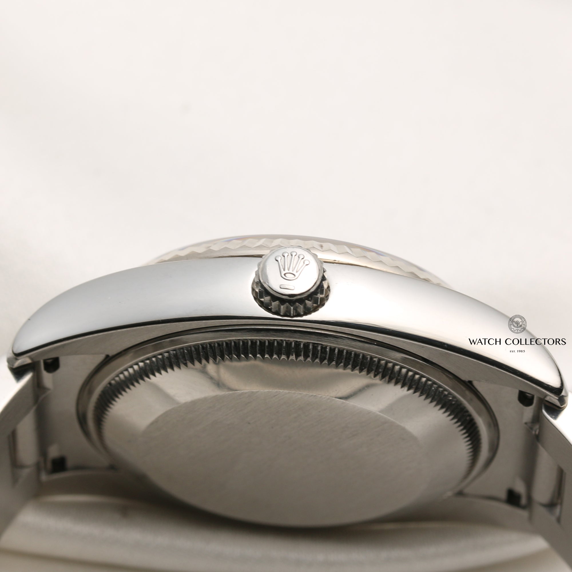 Rolex Date 115200 Stainless Steel Second Hand Watch Collectors 5