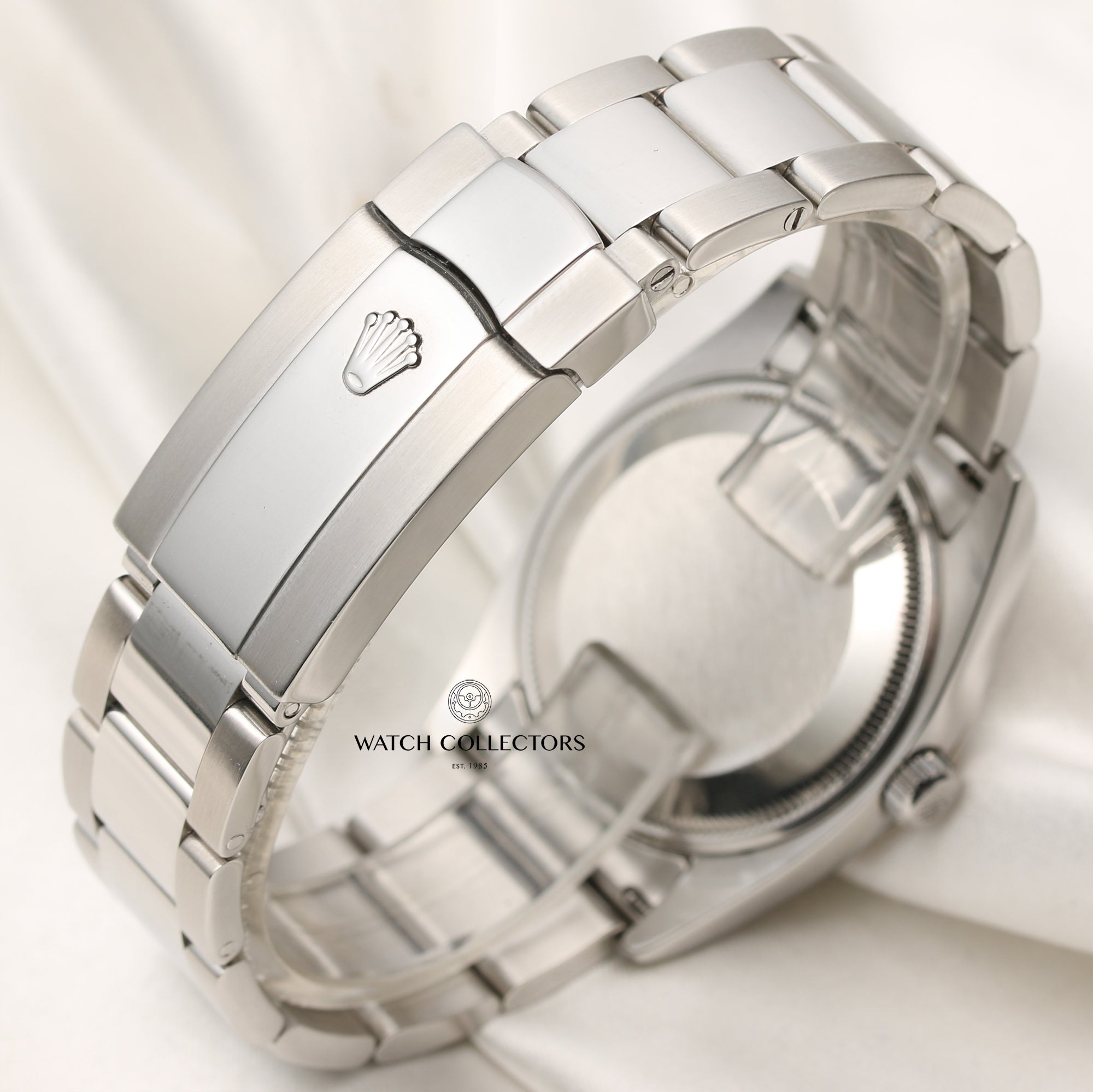 Rolex Date 115200 Stainless Steel Second Hand Watch Collectors 6