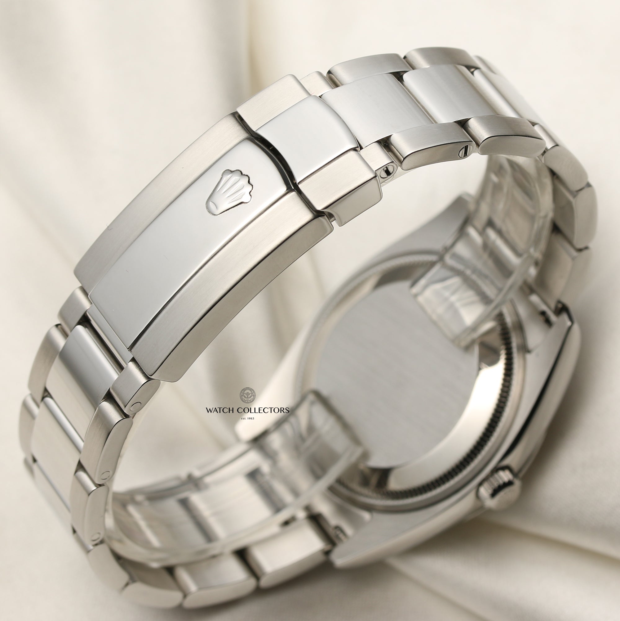 Rolex Date 115200 Stainless Steel Second Hand Watch Collectors 7