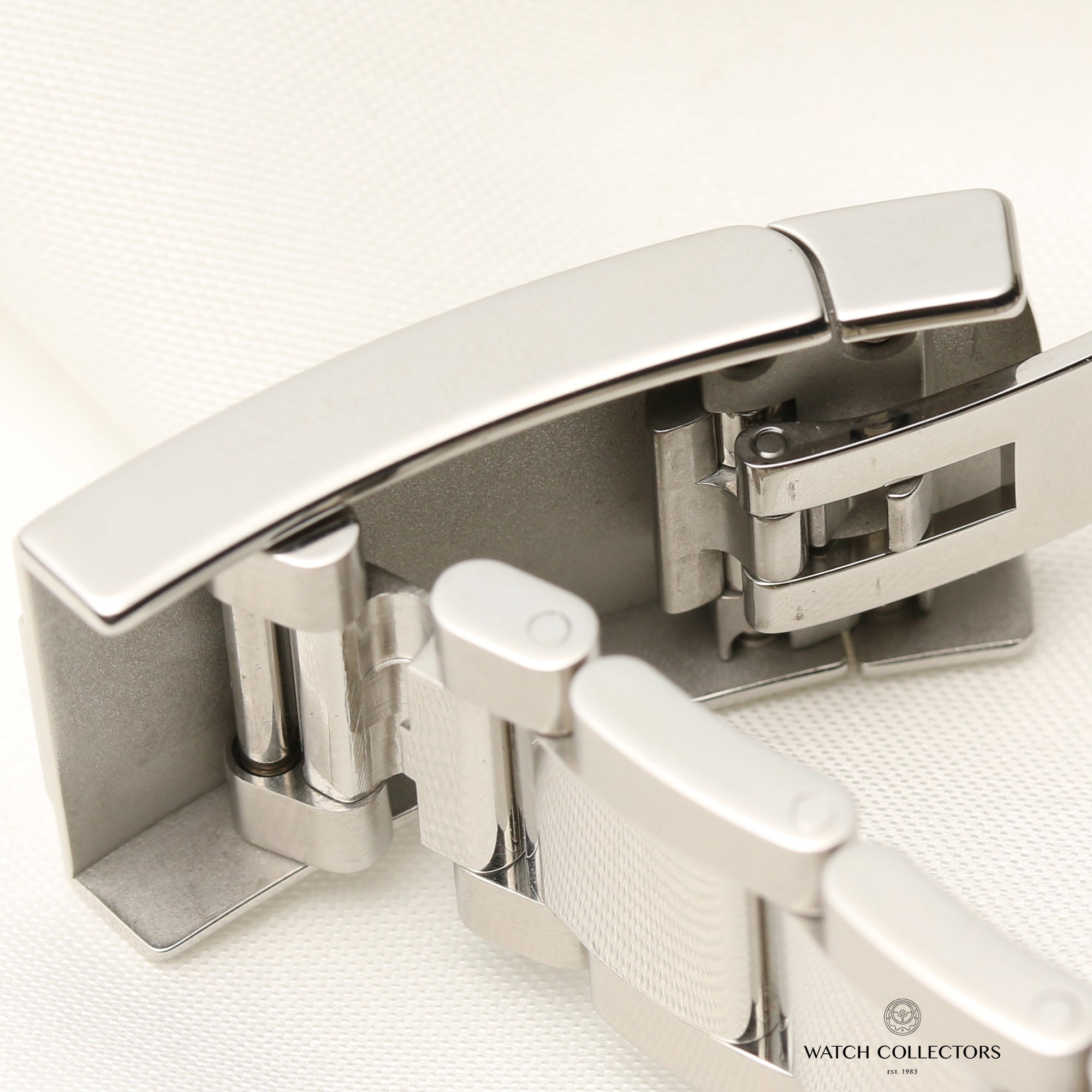 Rolex Date 115234 Stainless Steel & 18K White Gold Bezel Second Hand Watch Collectors 8