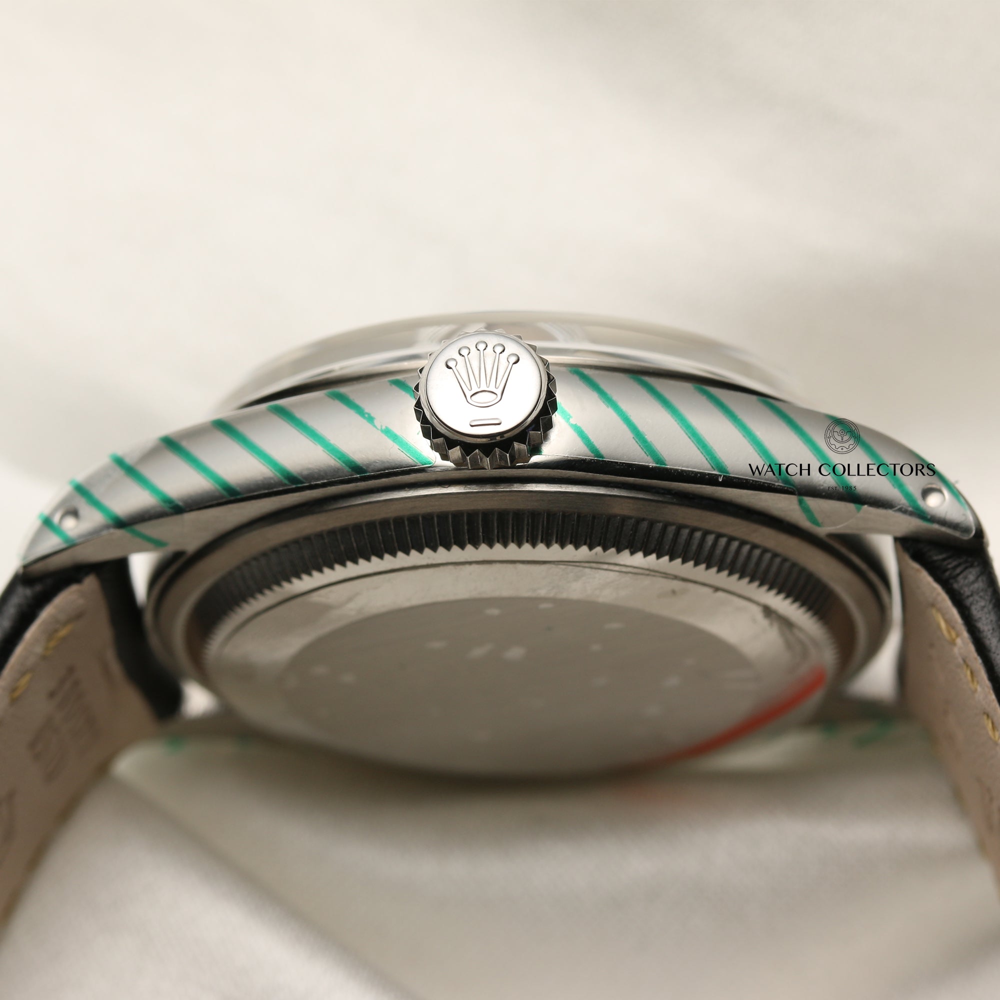 Rolex Date 1500 Stainless Steel Second Hand Watch Collectors 6