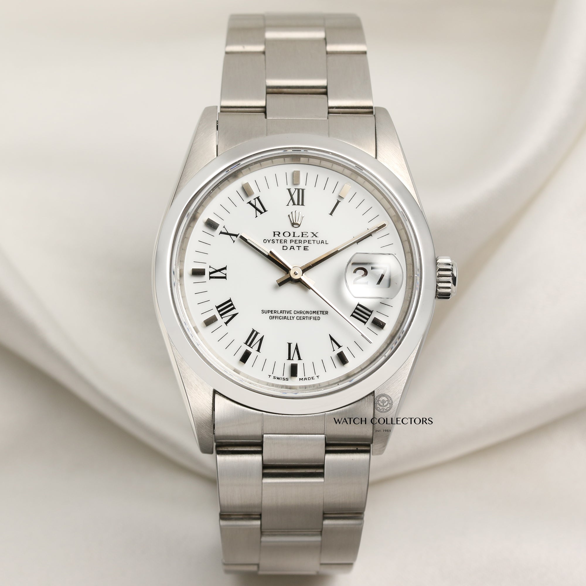 Rolex Date 15200 Stainless Steel Second Hand Watch Collectors 1