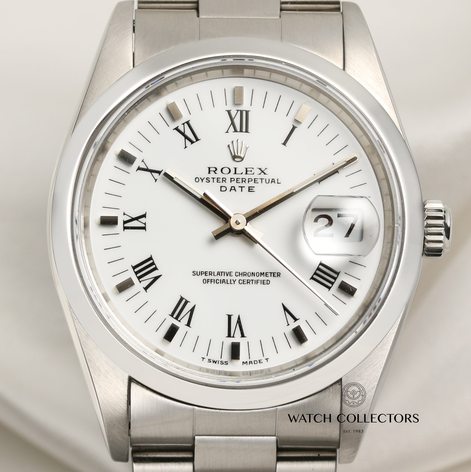 Rolex Date 15200 Stainless Steel Second Hand Watch Collectors 2