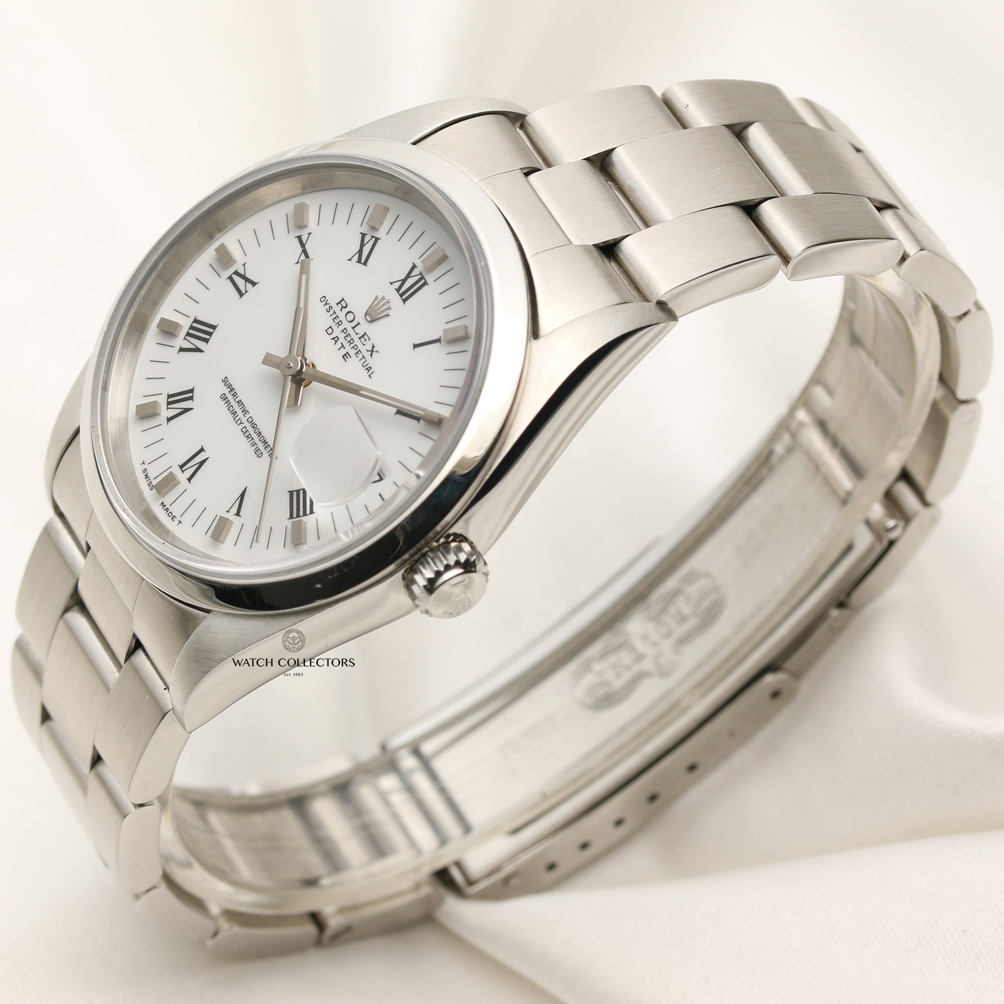 Rolex Date 15200 Stainless Steel Second Hand Watch Collectors 3